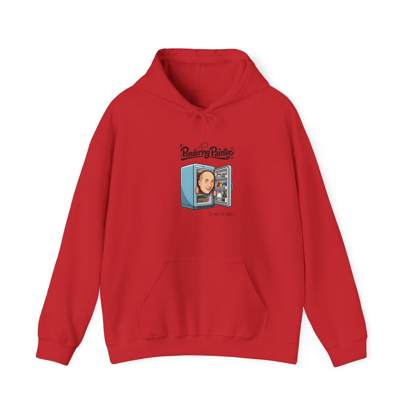 Pondering Painter In My Fridge Hoody