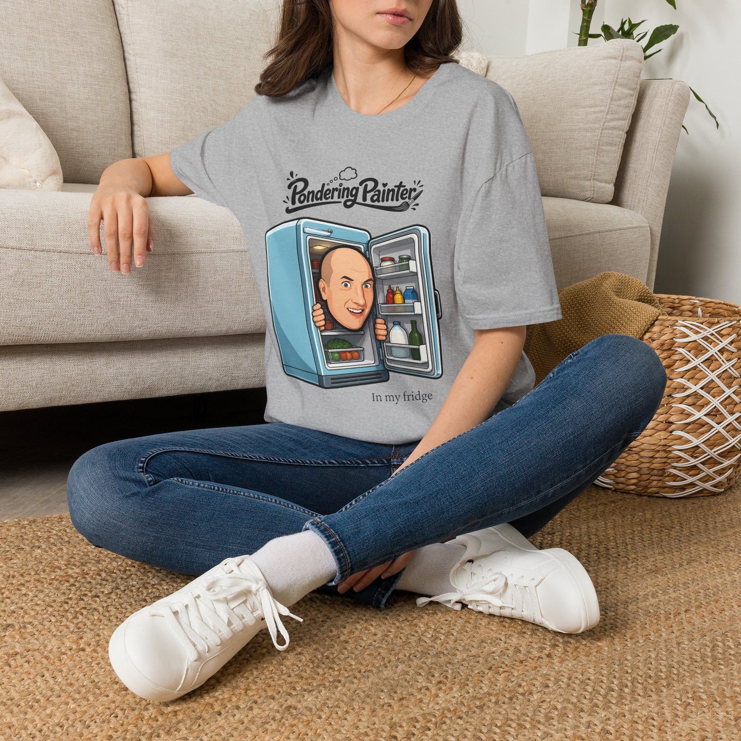 Pondering Painter In my fridge T-Shirt