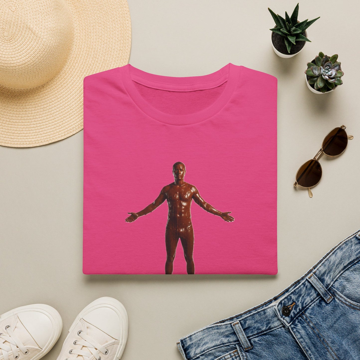 T-Shirt — "Nobody Wants to Eat a Dry Lesbian"