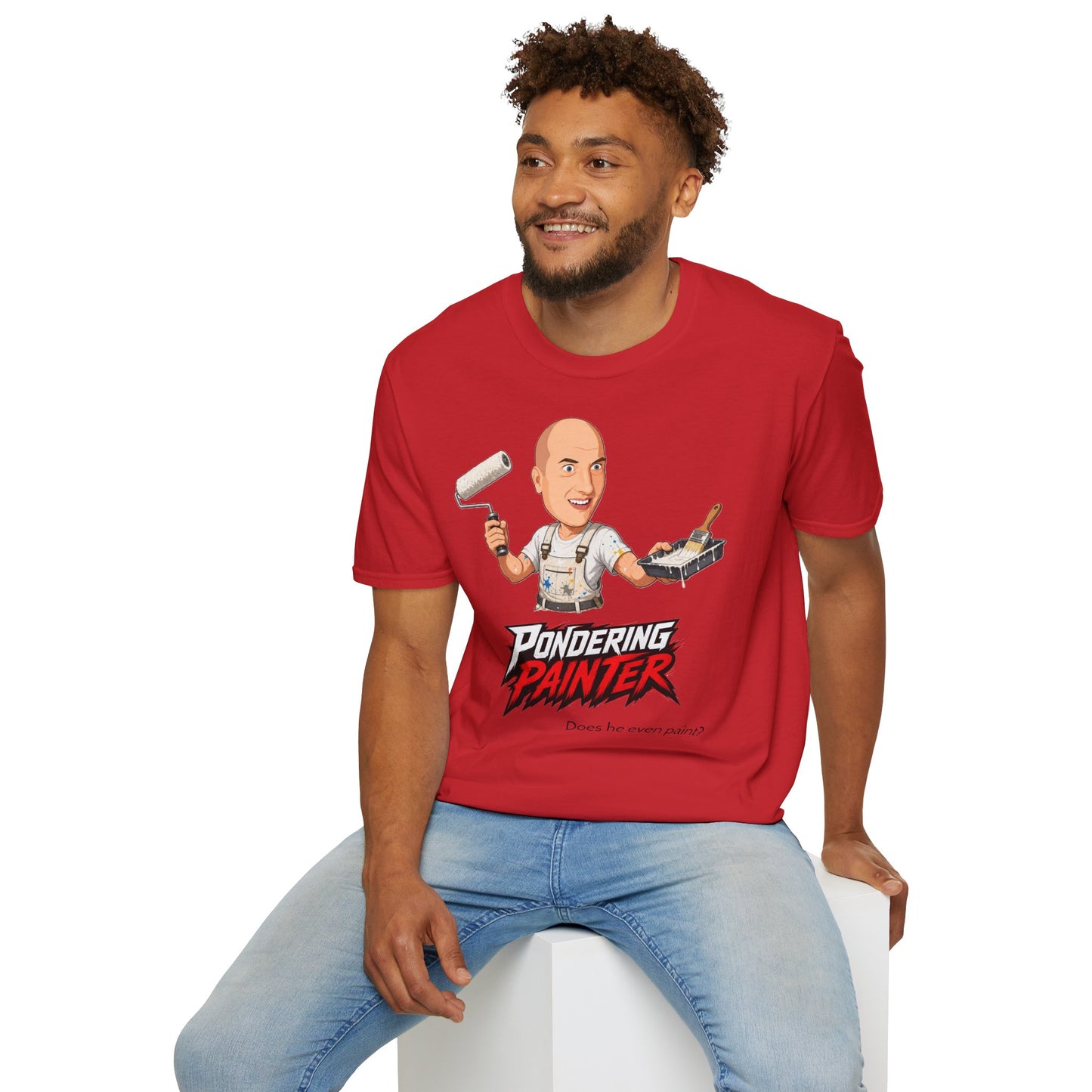 Pondering Painter actually painting T-Shirt