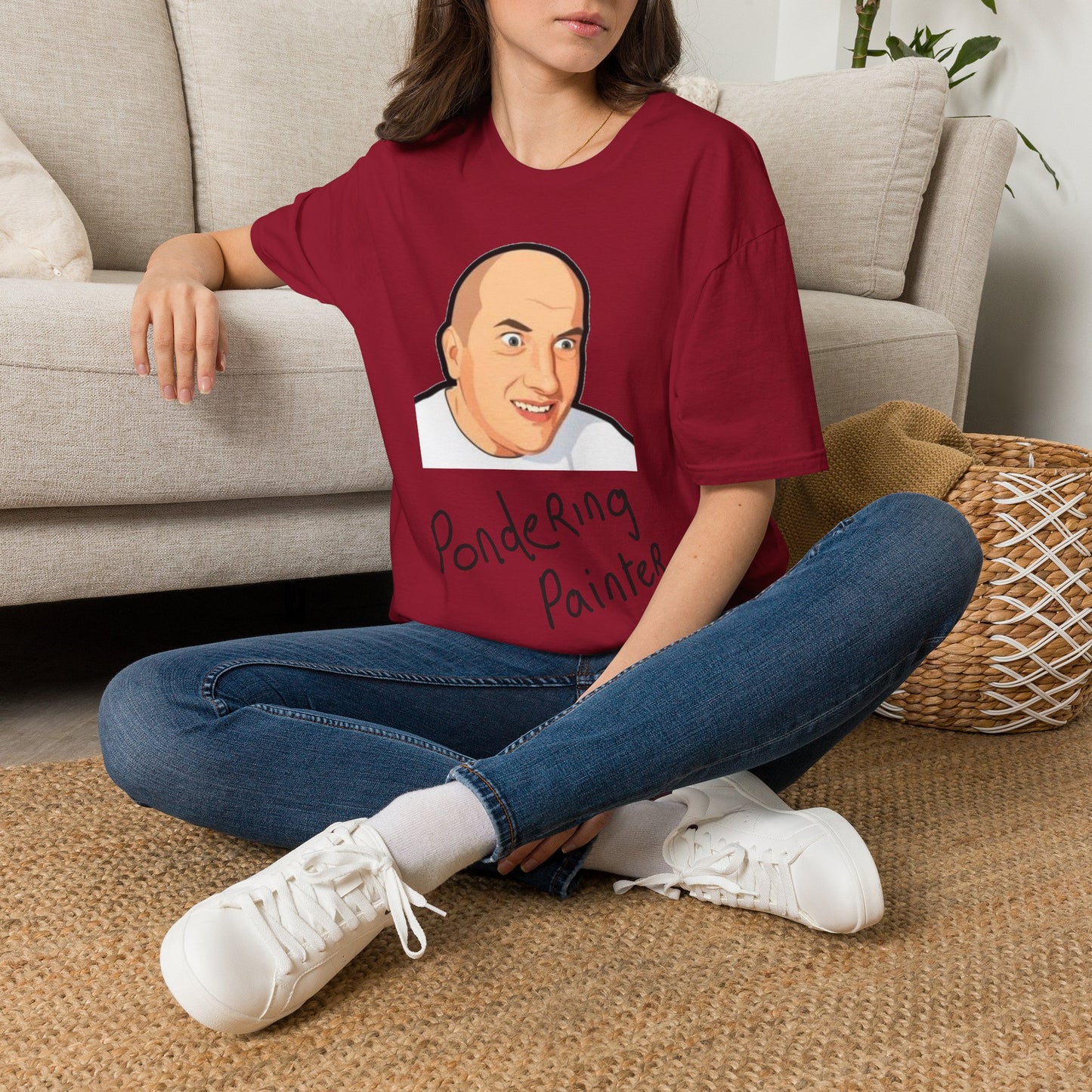 Pondering Painter T-Shirt