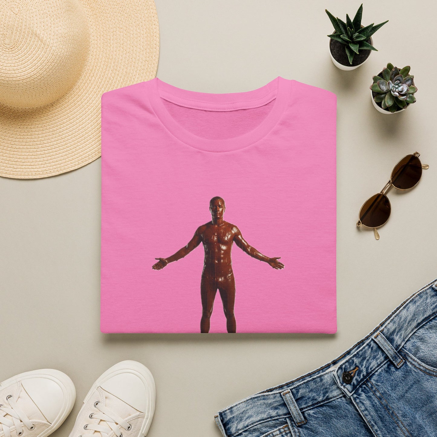 T-Shirt — "Nobody Wants to Eat a Dry Lesbian"