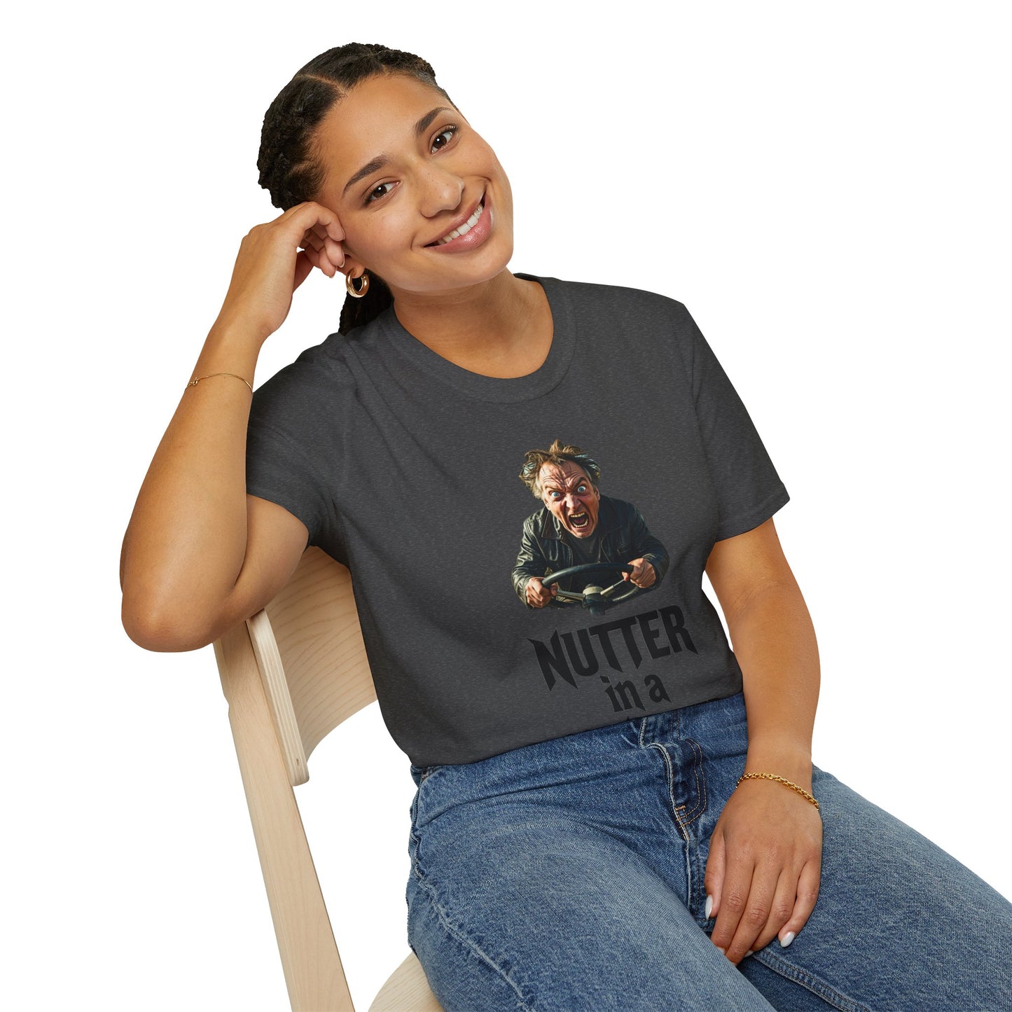 Nutter in a Corn Cutter T-Shirt