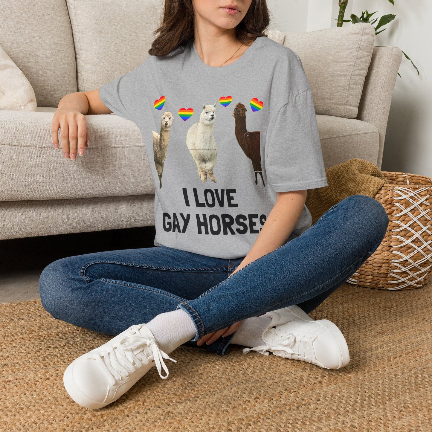 "I Love Gay Horses" T-SHIRT