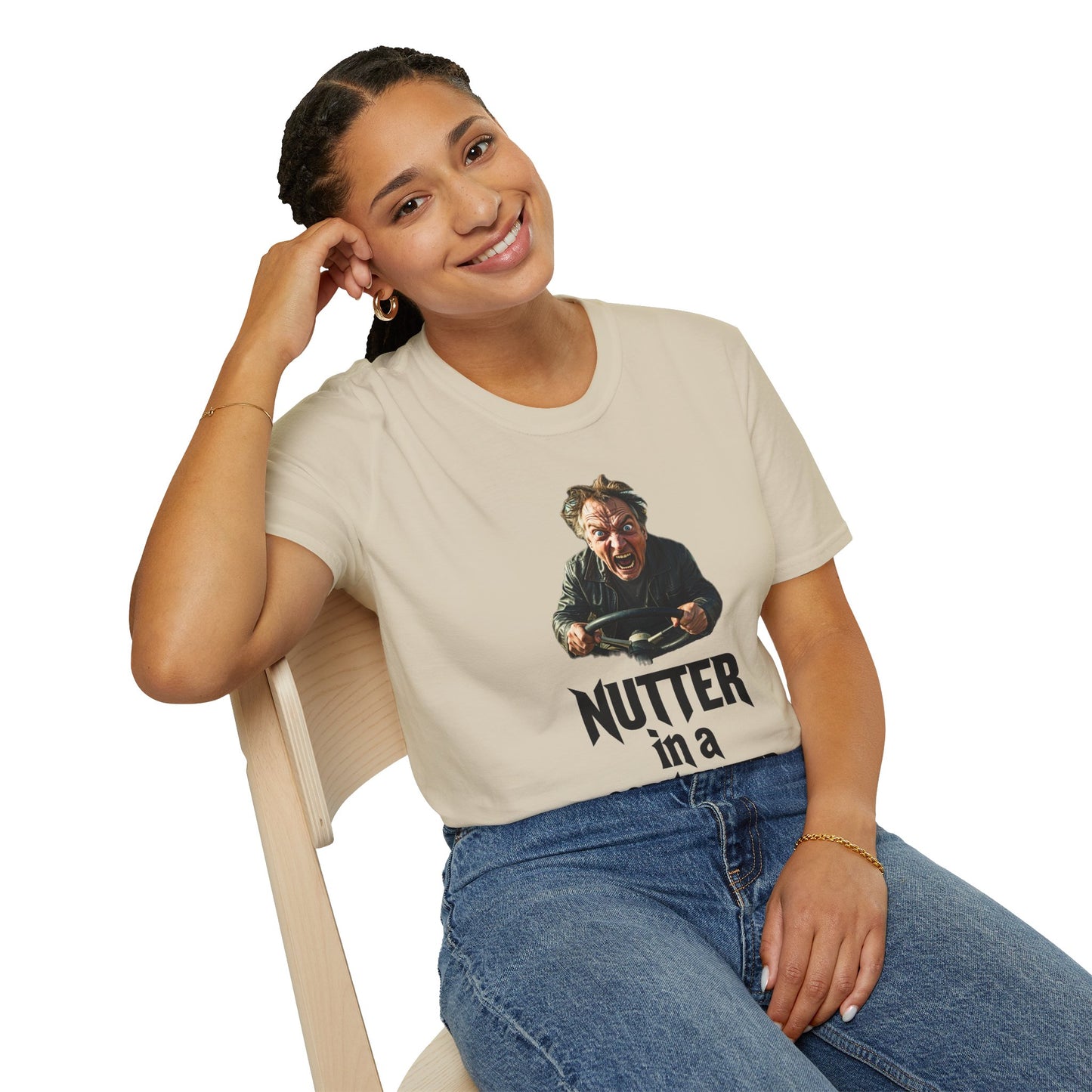 Nutter in a Corn Cutter T-Shirt