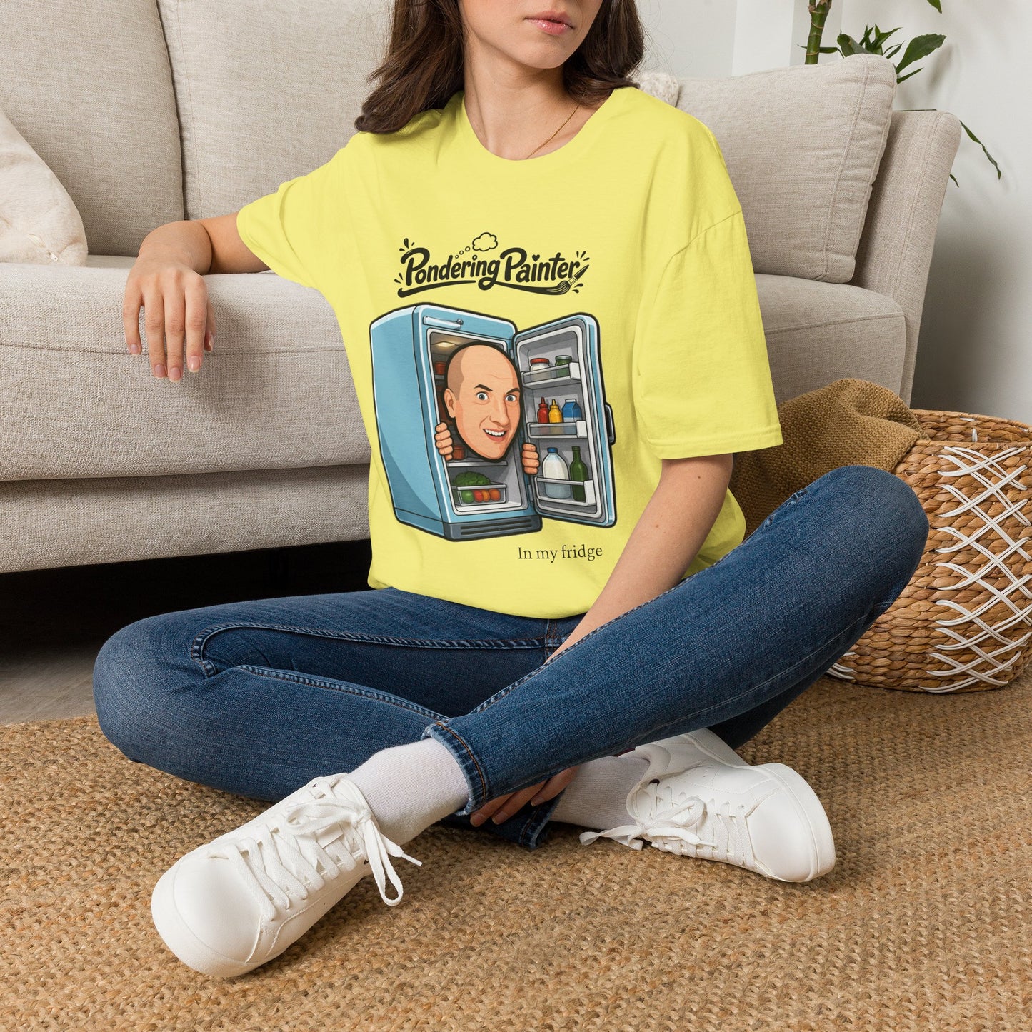 Pondering Painter In my fridge T-Shirt