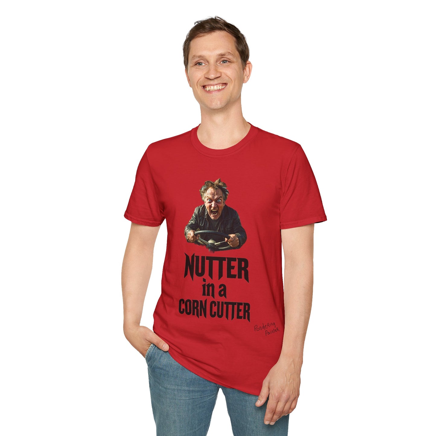 Nutter in a Corn Cutter T-Shirt