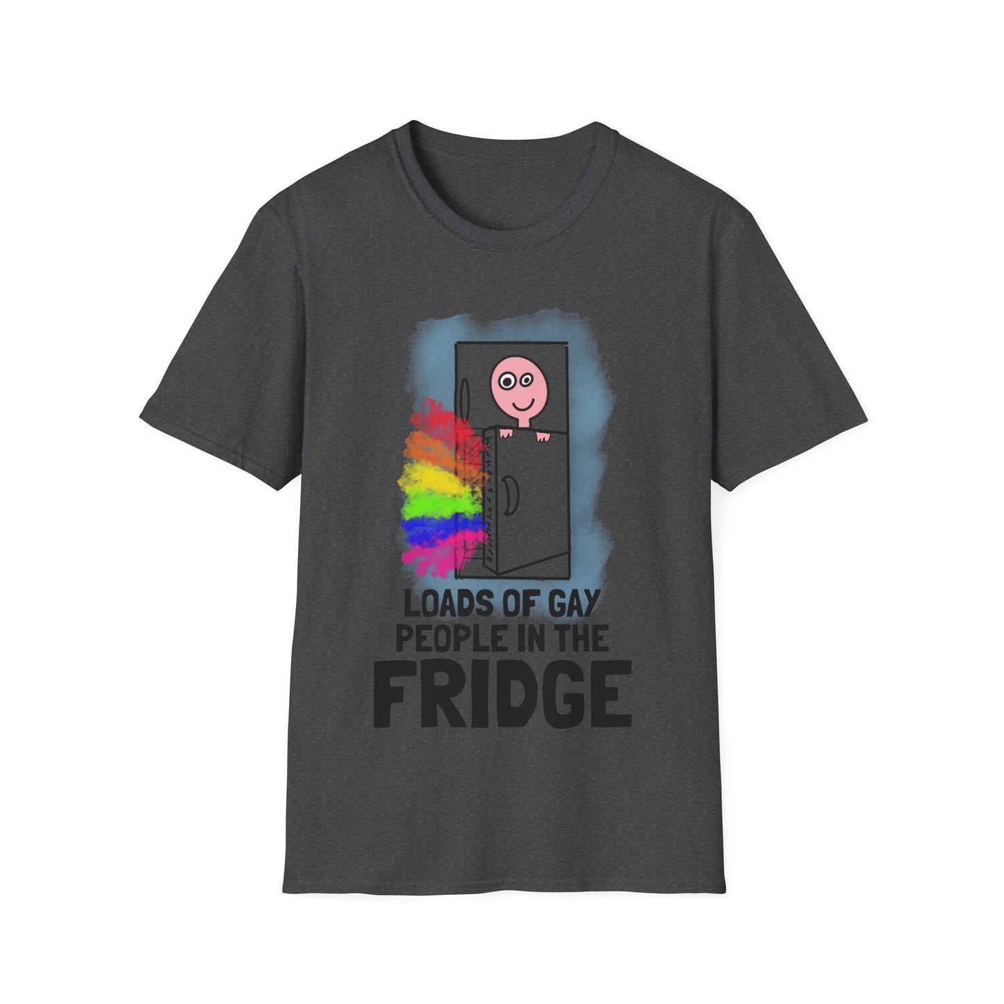 "Loads of Gay People in the Fridge" T-SHIRT