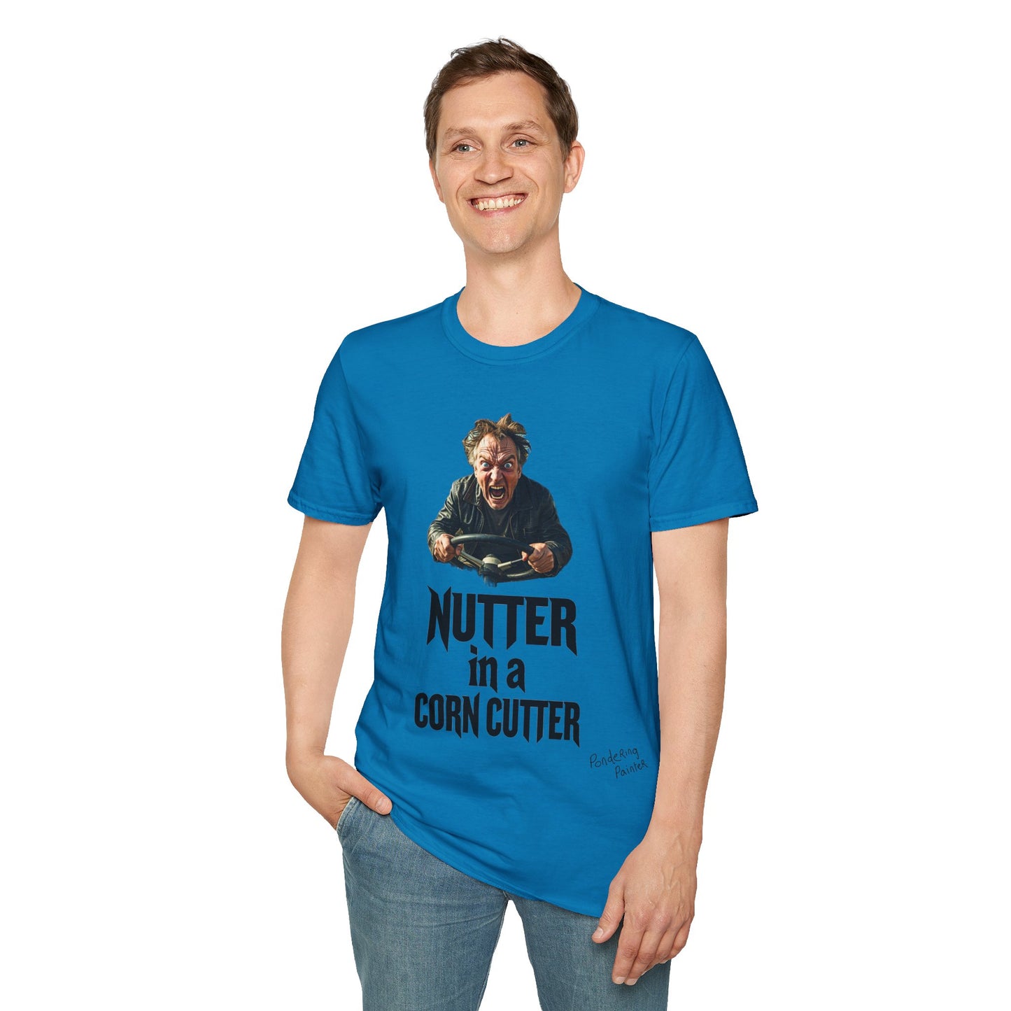 Nutter in a Corn Cutter T-Shirt