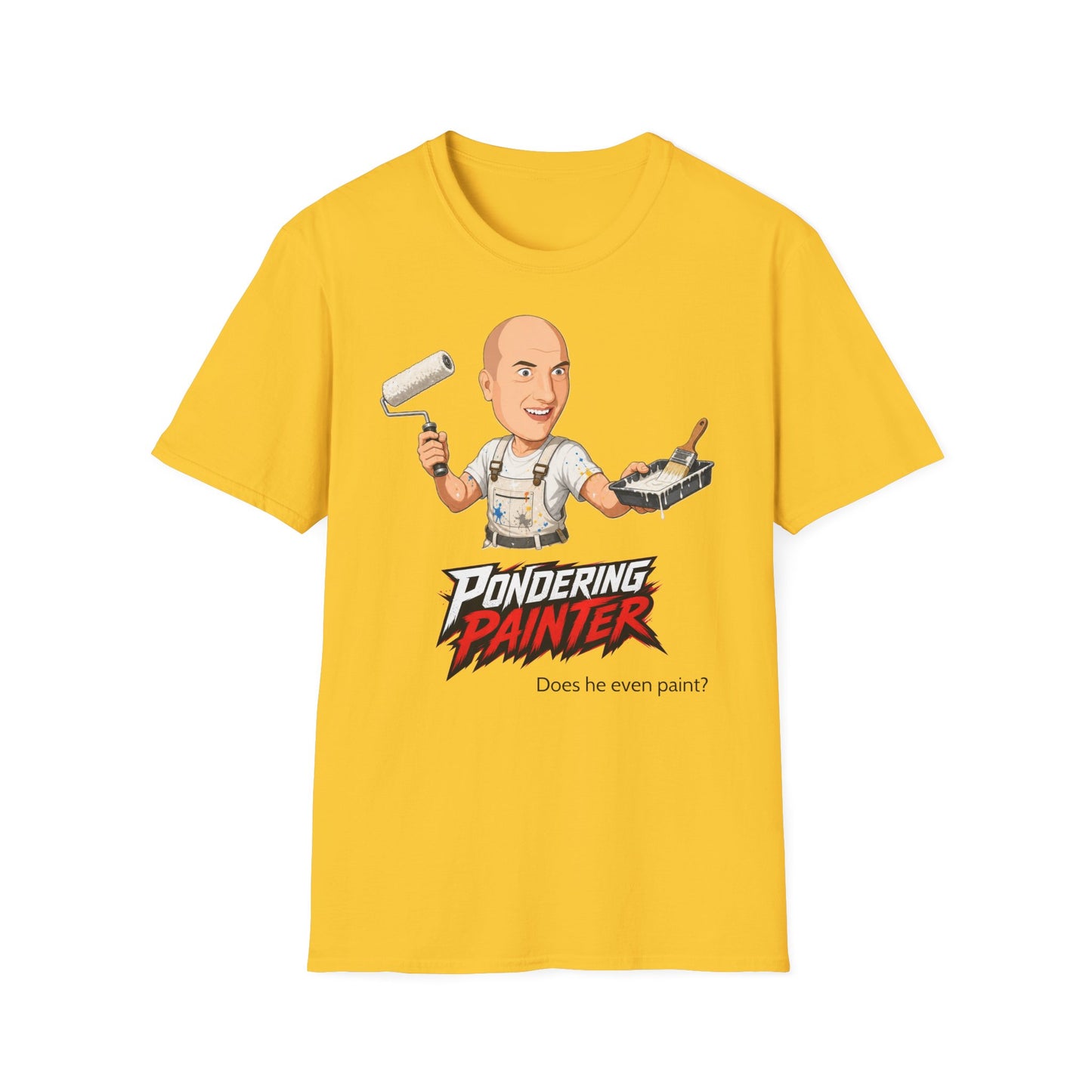 Pondering Painter actually painting T-Shirt