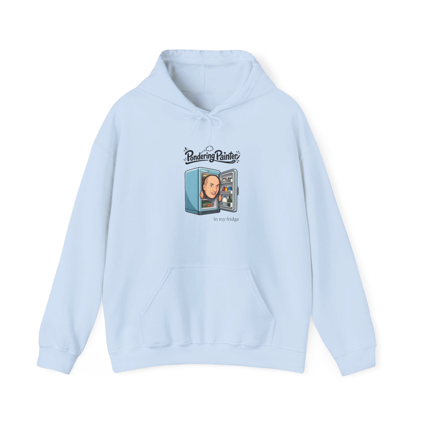 Pondering Painter In My Fridge Hoody