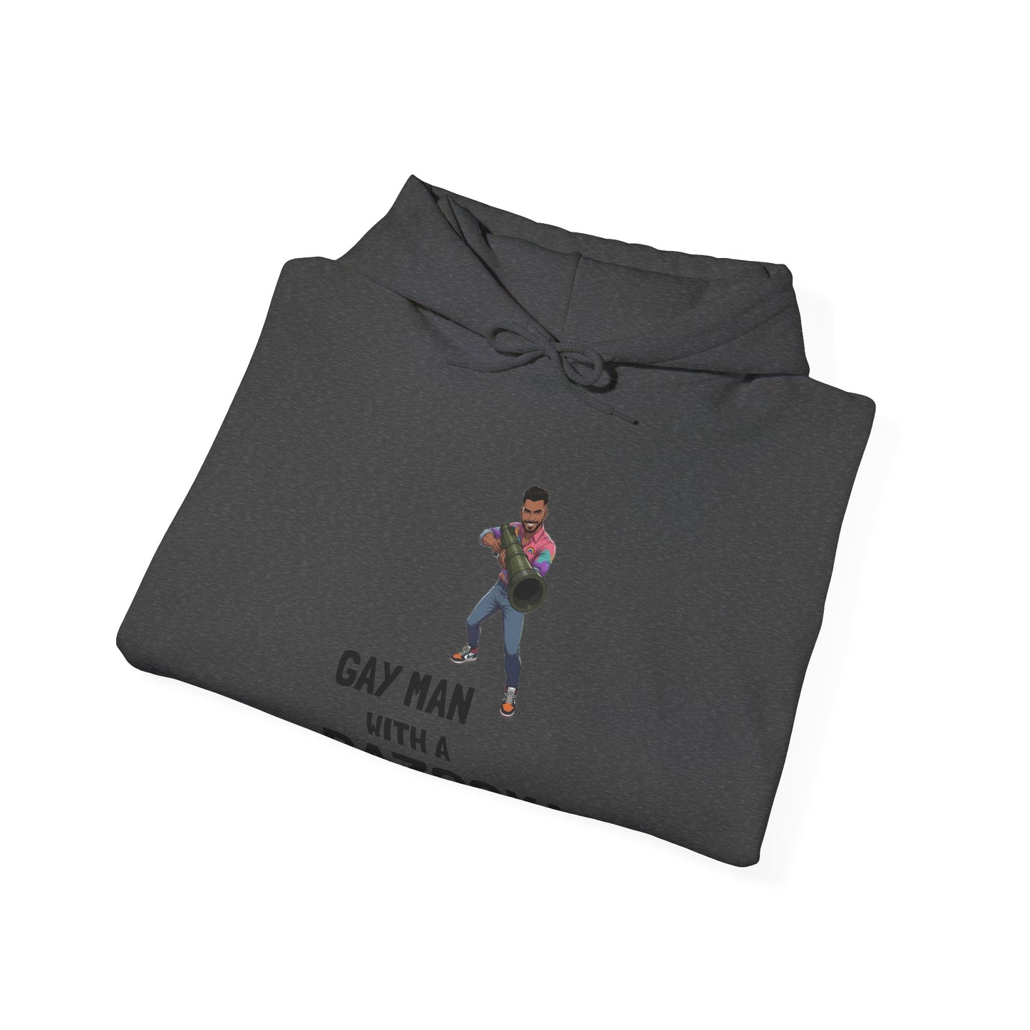 Gay Man With a Bazooka Hoodie