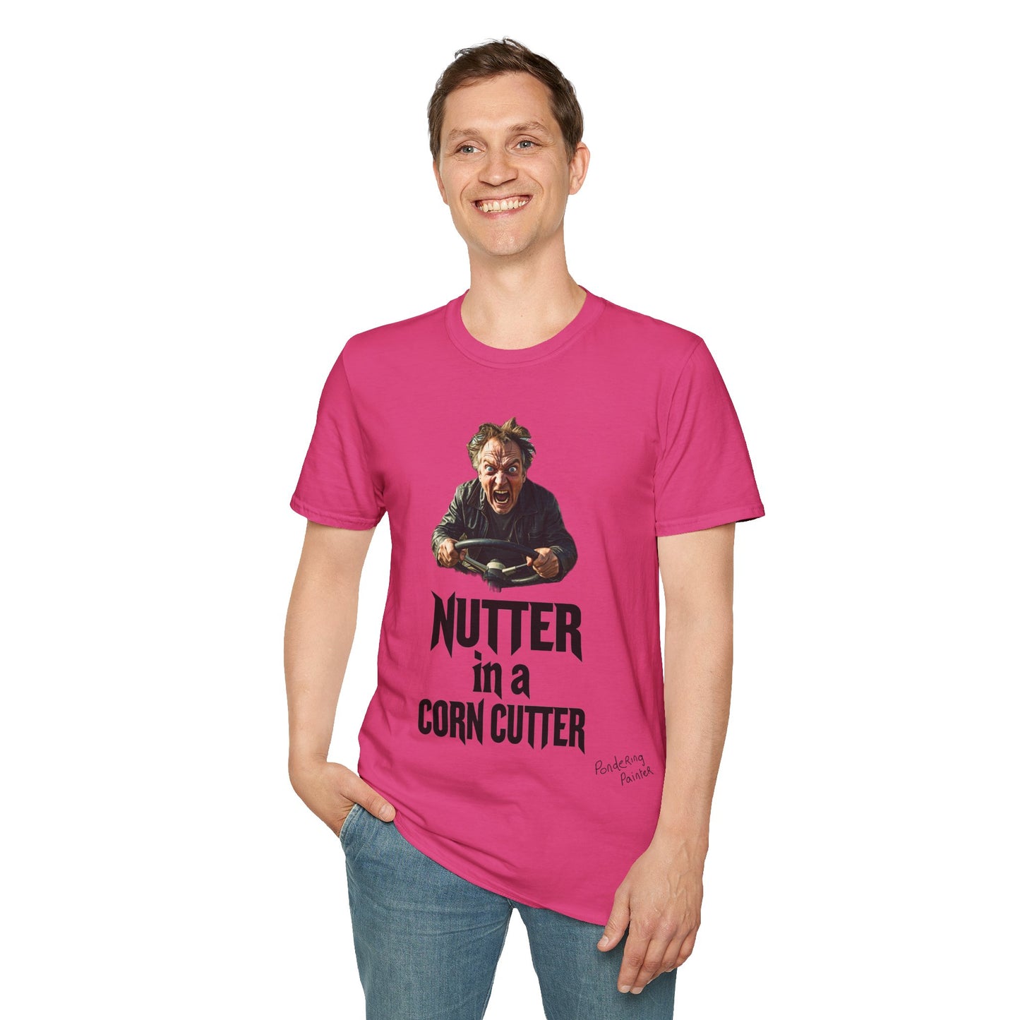 Nutter in a Corn Cutter T-Shirt