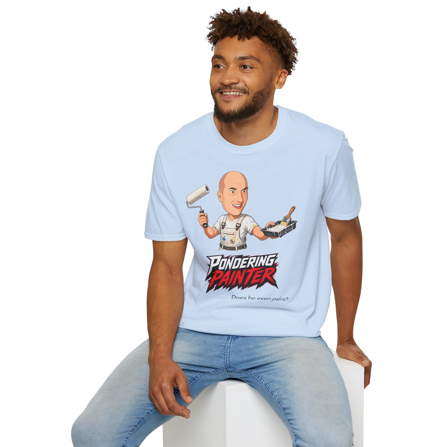 Pondering Painter actually painting T-Shirt