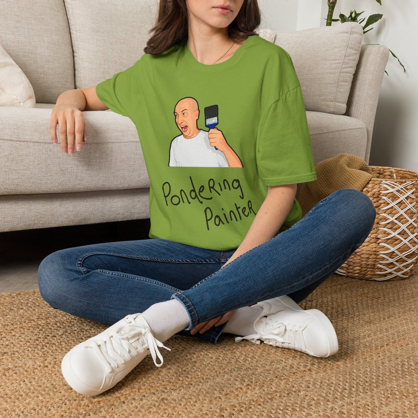 Pondering Painter T-Shirt