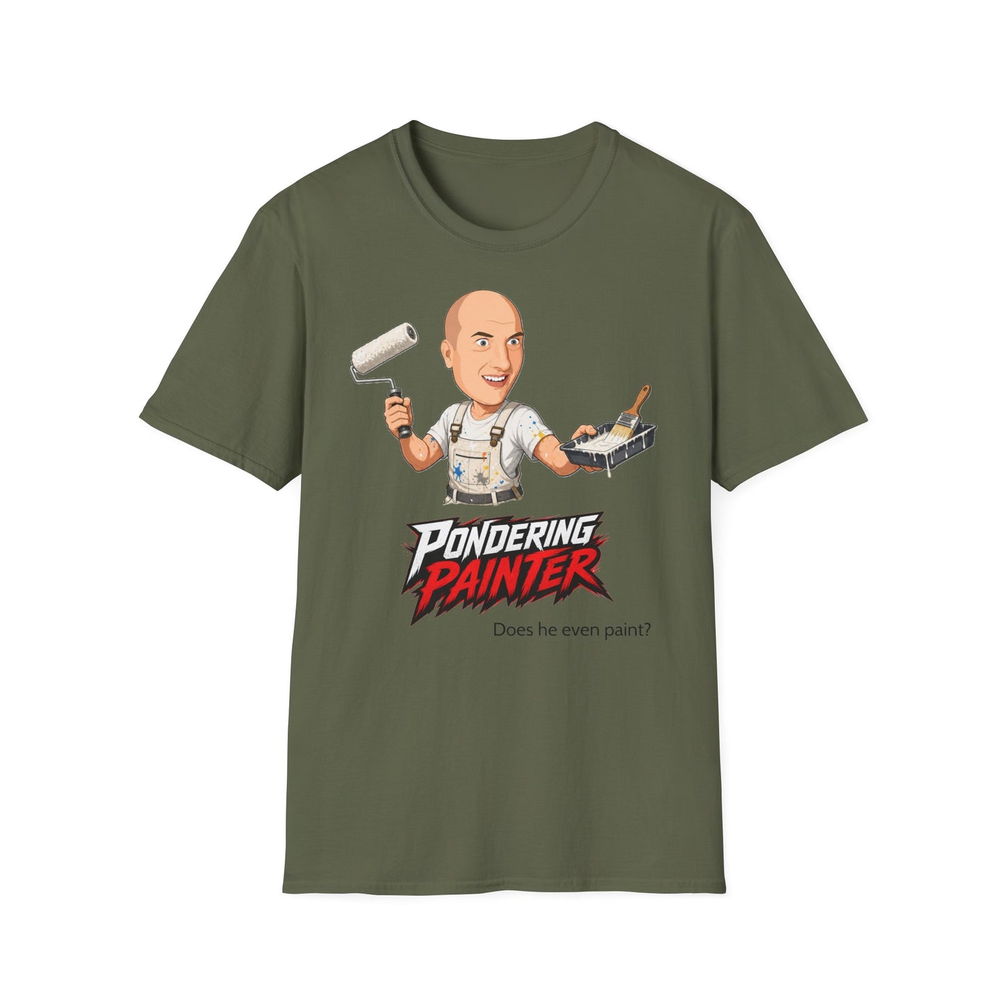 Pondering Painter actually painting T-Shirt