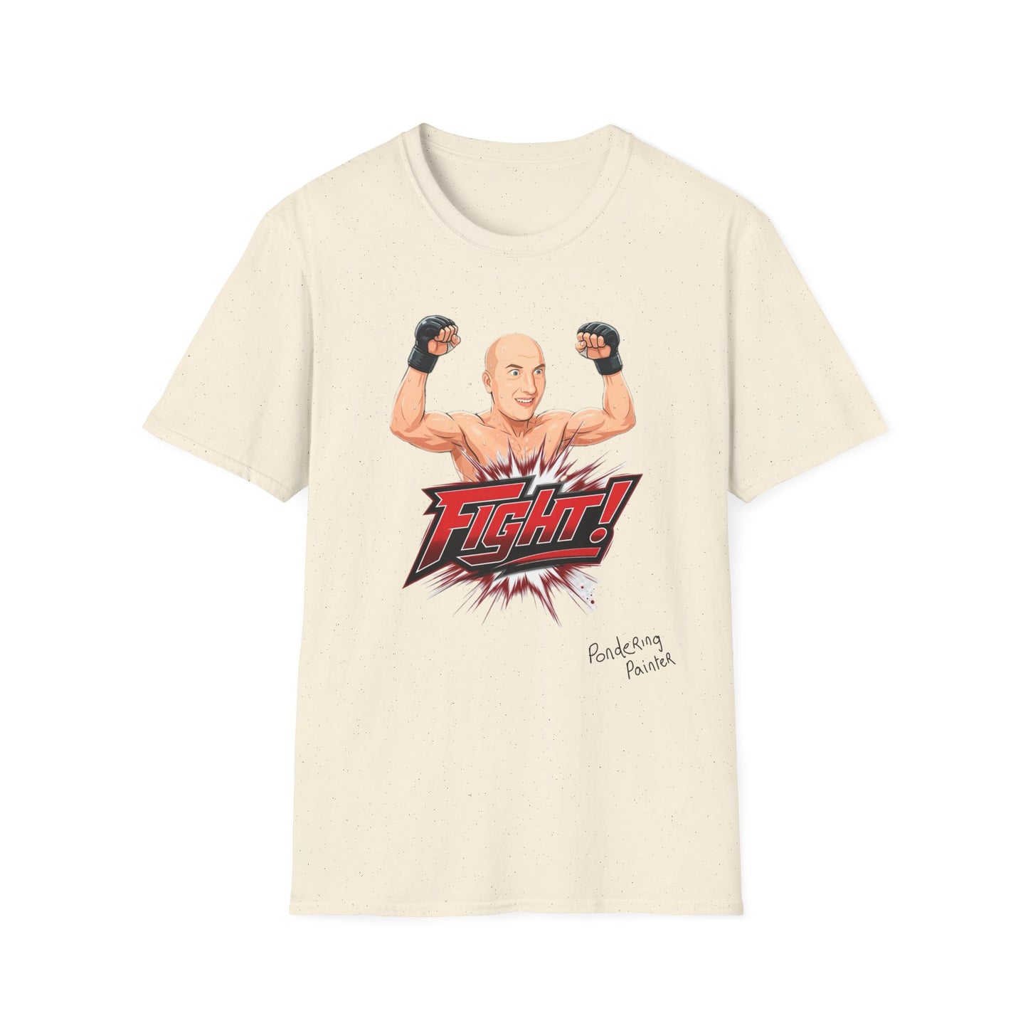 FIGHT! Pondering Painter T-Shirt