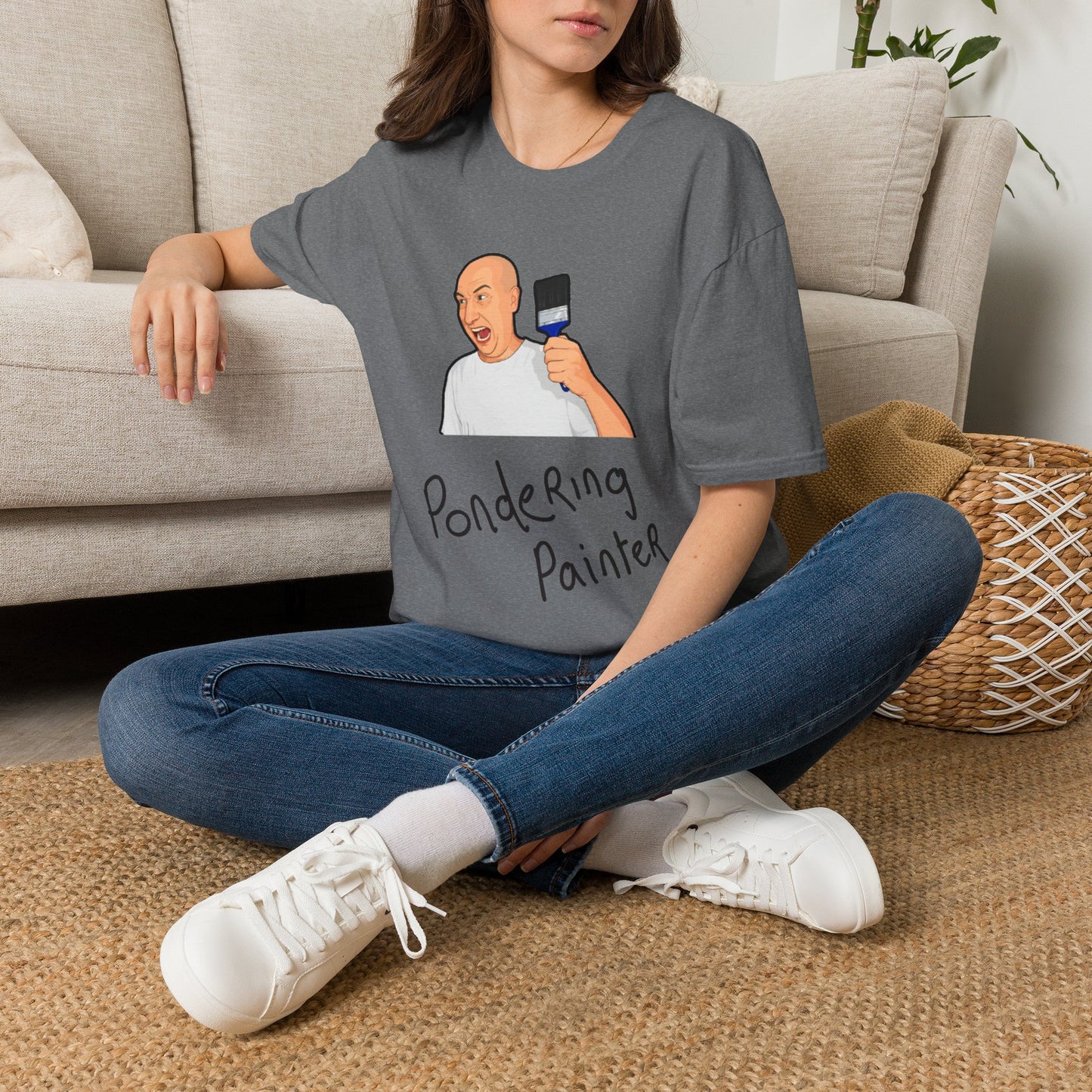 Pondering Painter T-Shirt