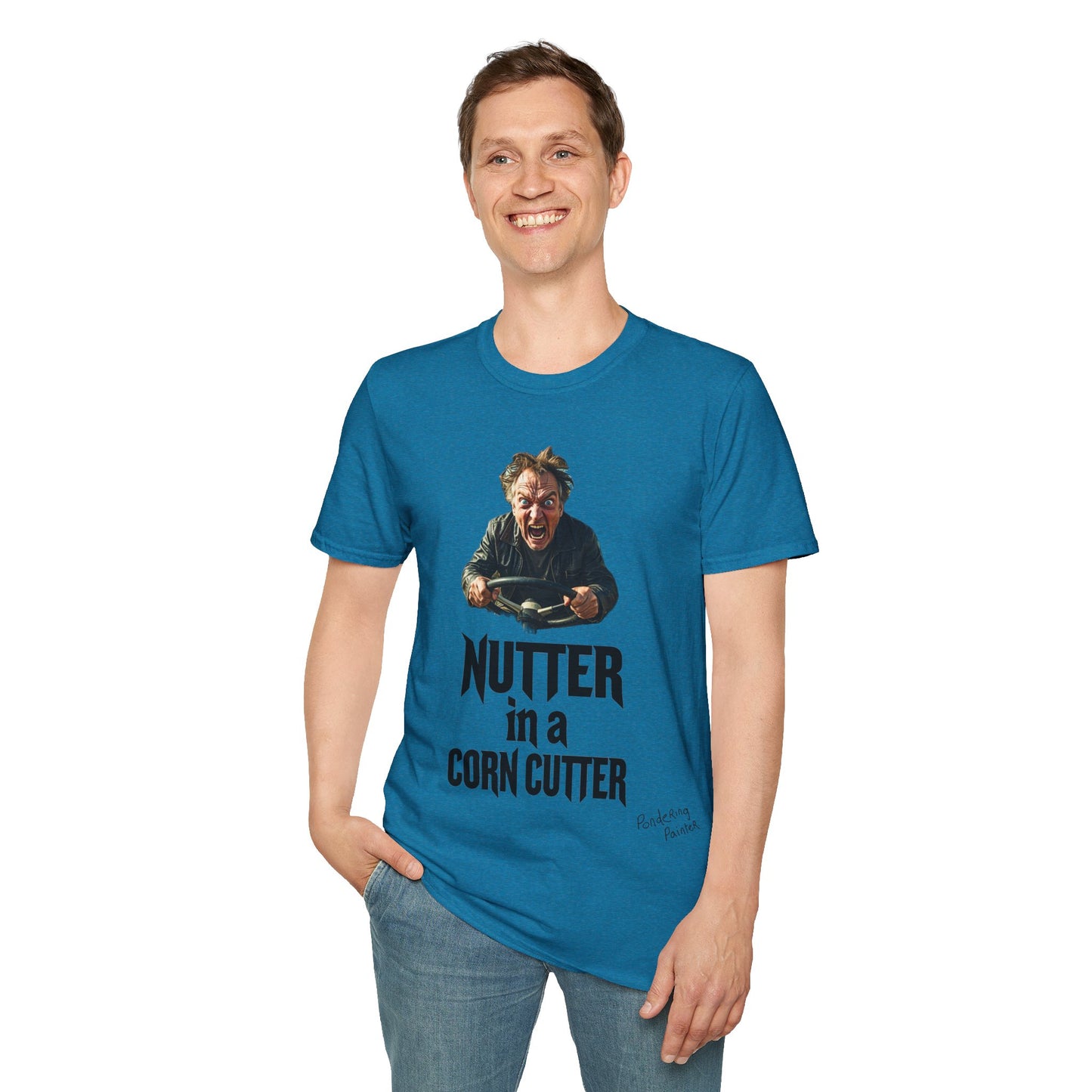 Nutter in a Corn Cutter T-Shirt