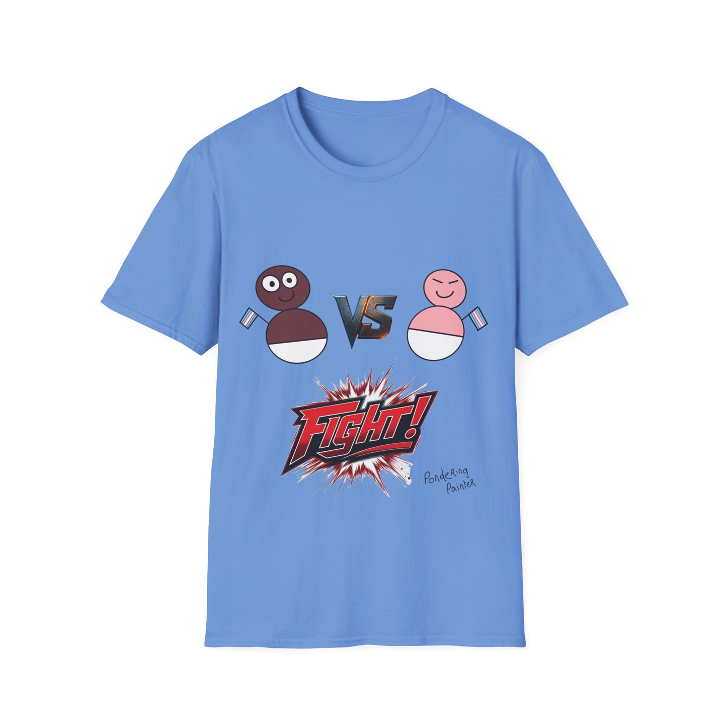 African Transgender Baby VS Chinese Transgender Baby FIGHT T-shirt