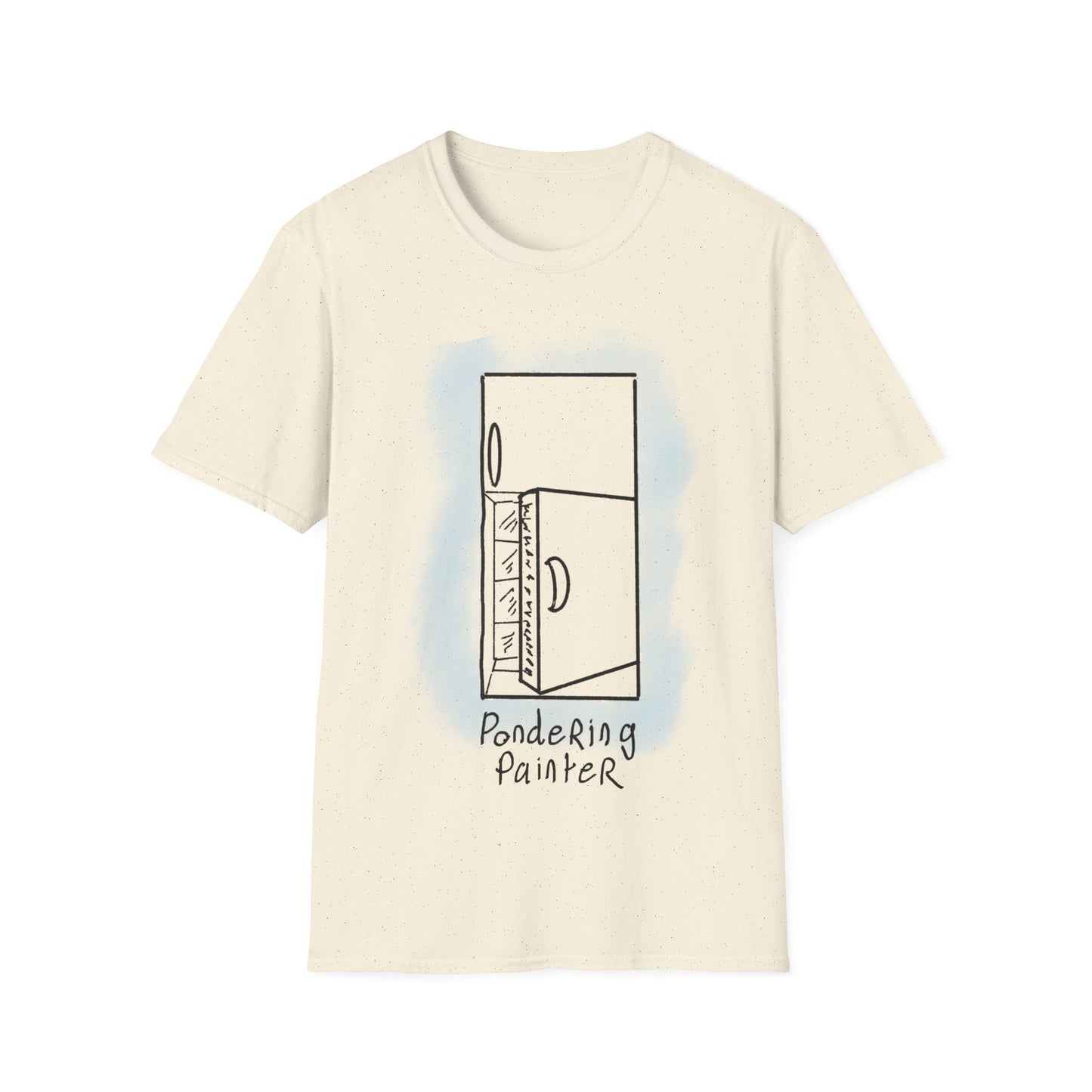 Pondering Painter Fridge Art T-Shirt