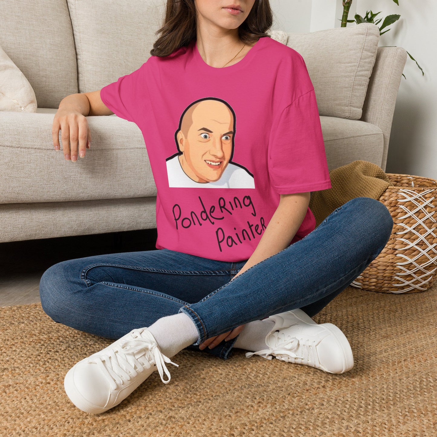 Pondering Painter T-Shirt