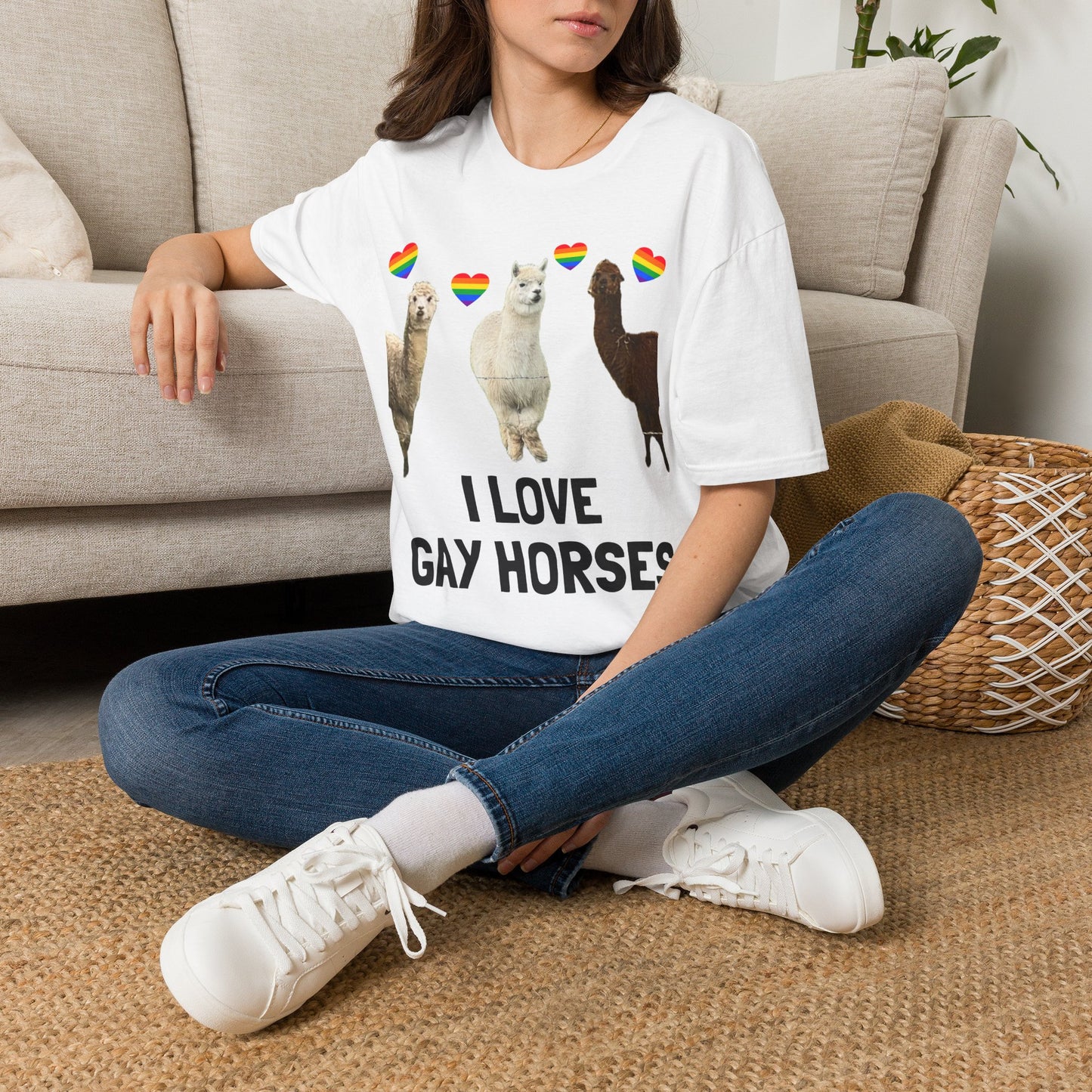 "I Love Gay Horses" T-SHIRT