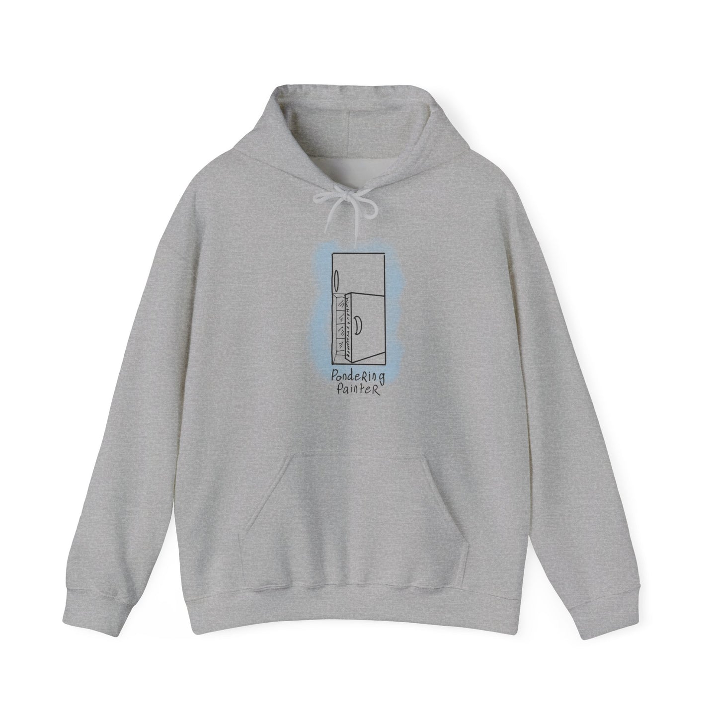 Pondering Painter Fridge Hoody