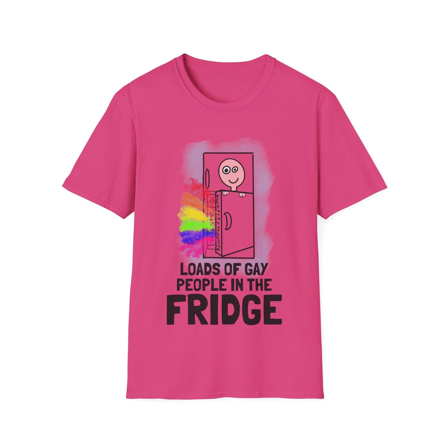 "Loads of Gay People in the Fridge" T-SHIRT