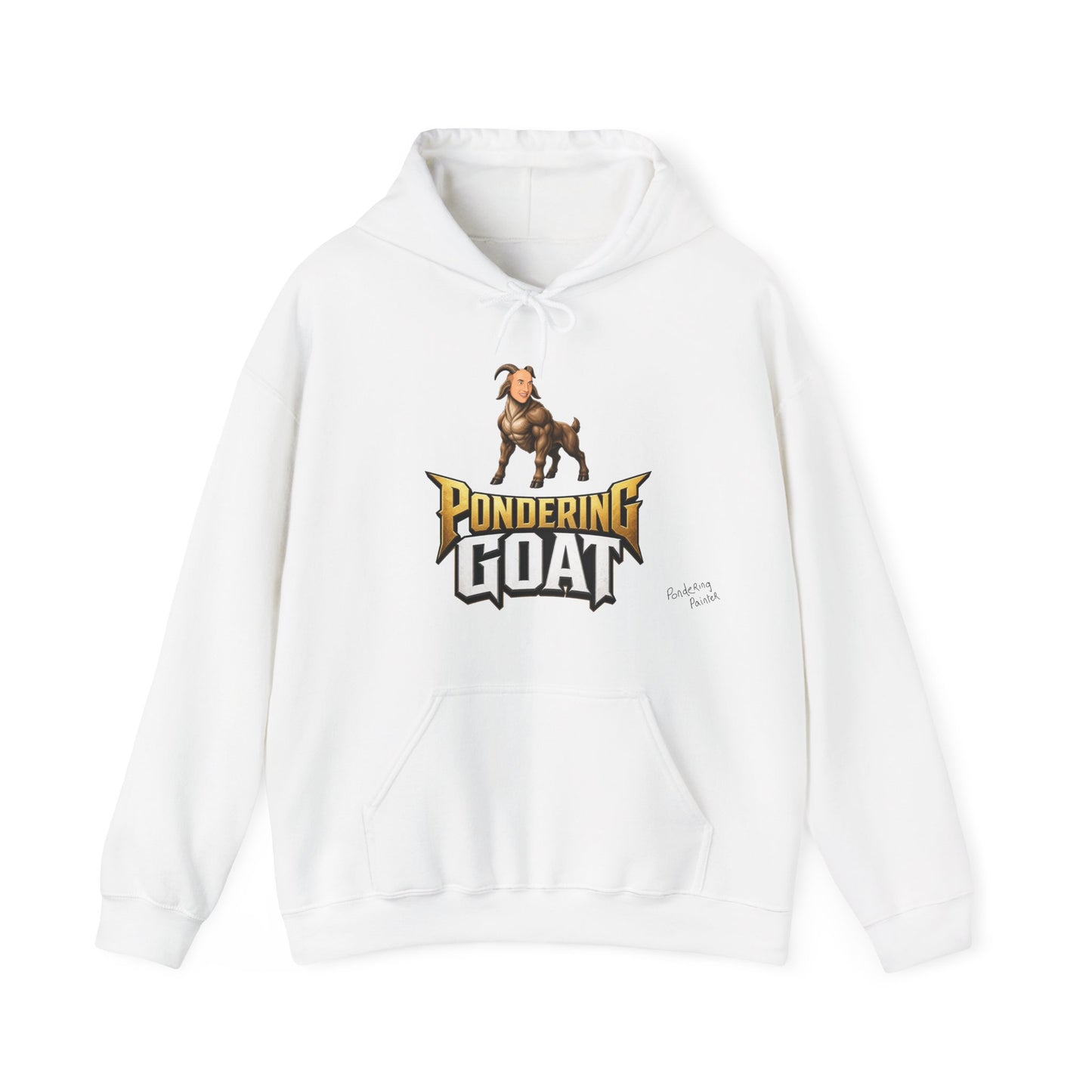 Pondering Goat Hoodie