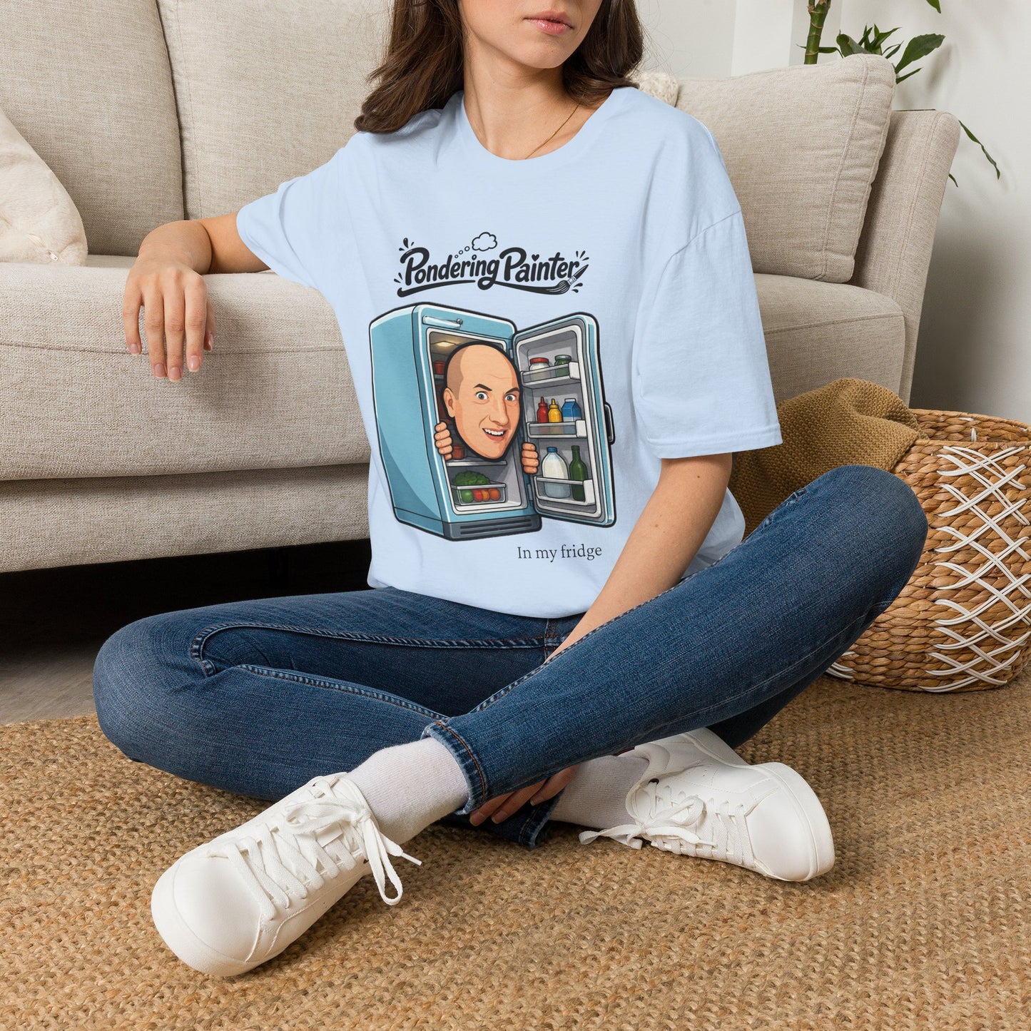Pondering Painter In my fridge T-Shirt