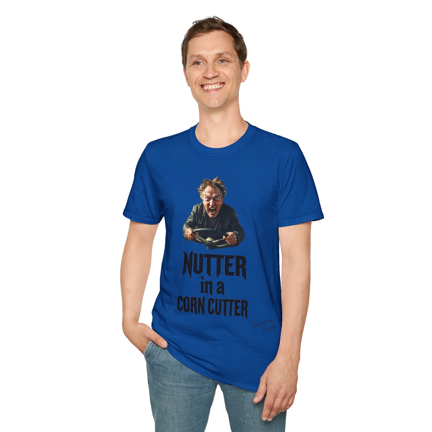 Nutter in a Corn Cutter T-Shirt