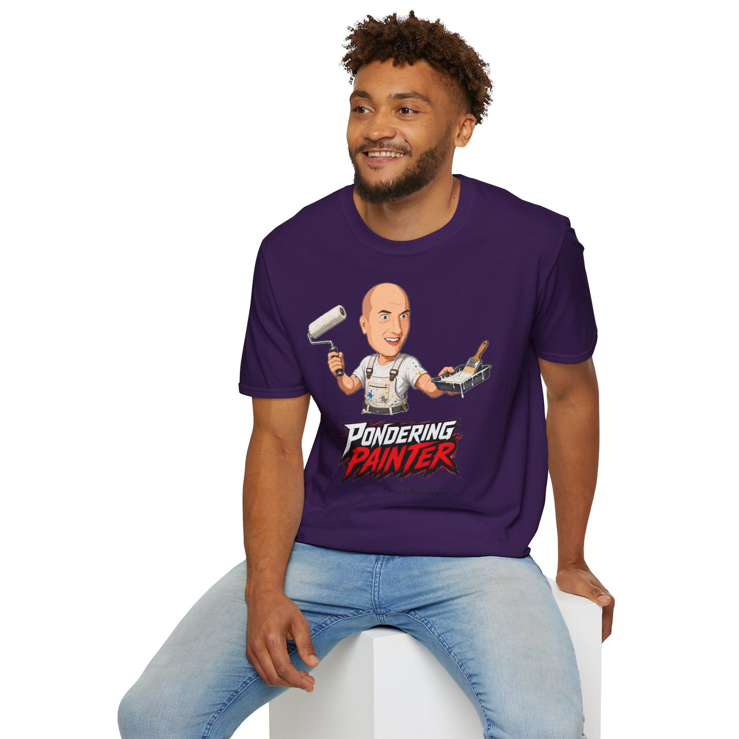 Pondering Painter actually painting T-Shirt