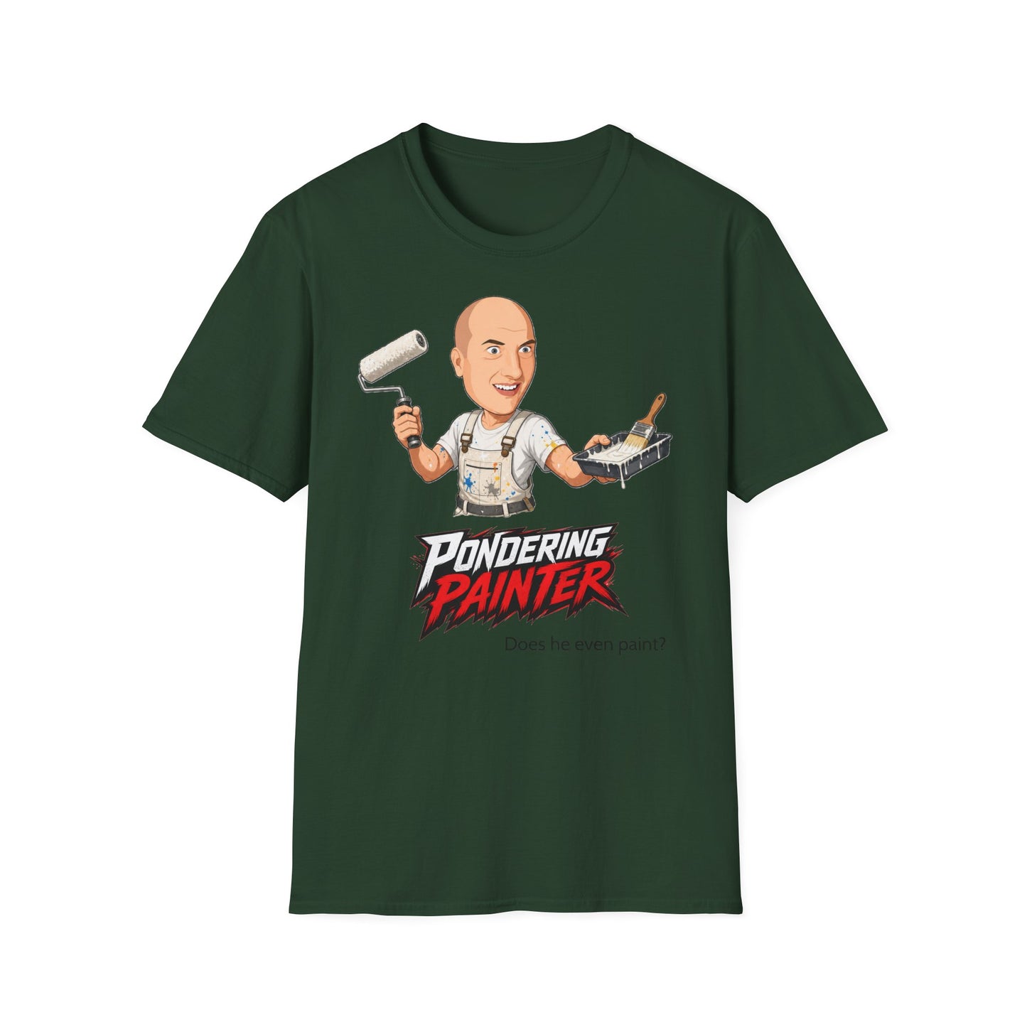 Pondering Painter actually painting T-Shirt