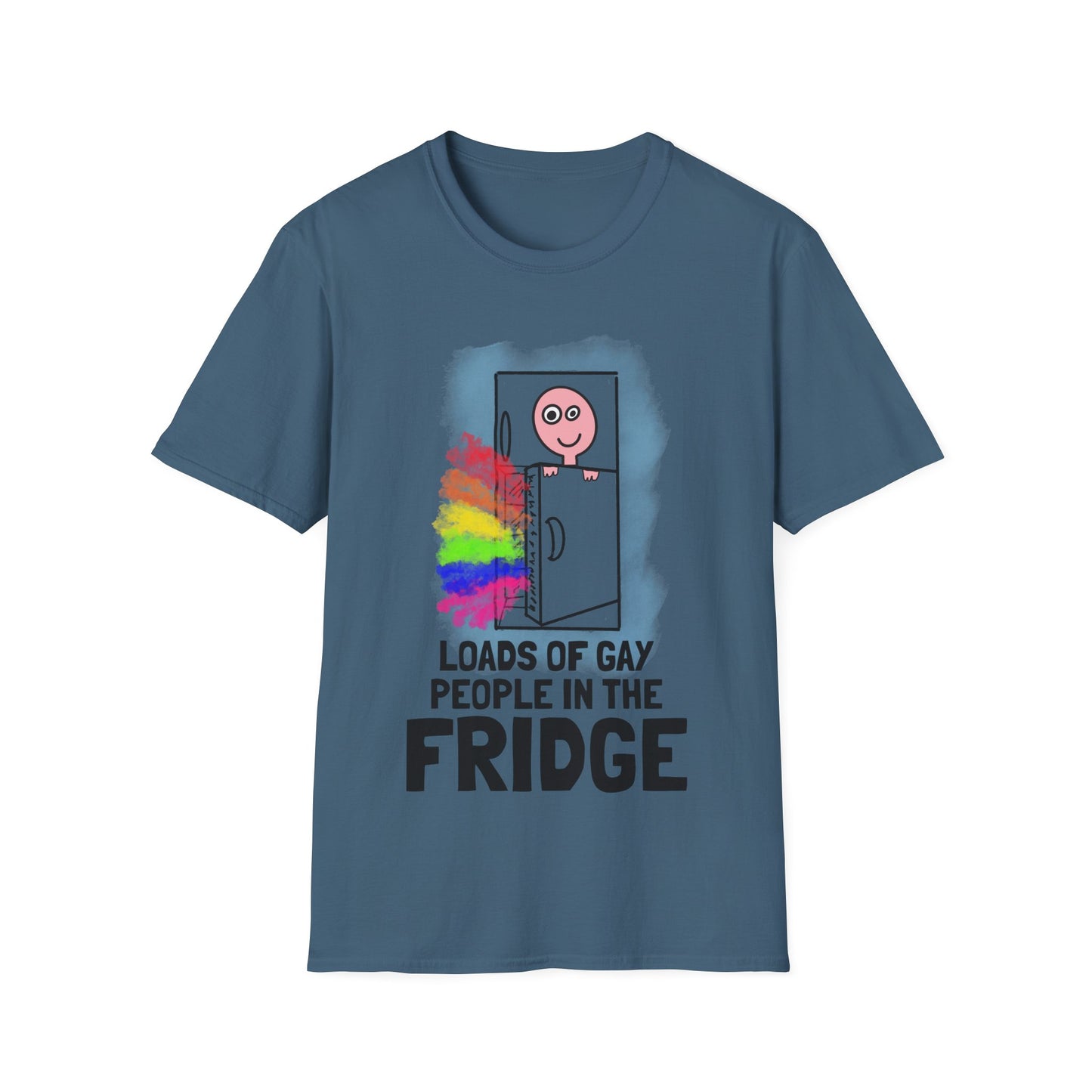 "Loads of Gay People in the Fridge" T-SHIRT