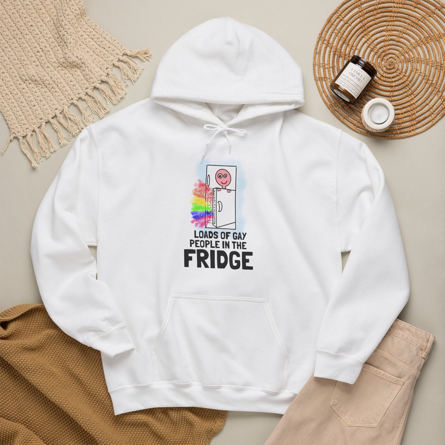 Hoodie — "Loads of Gay People in the Fridge"