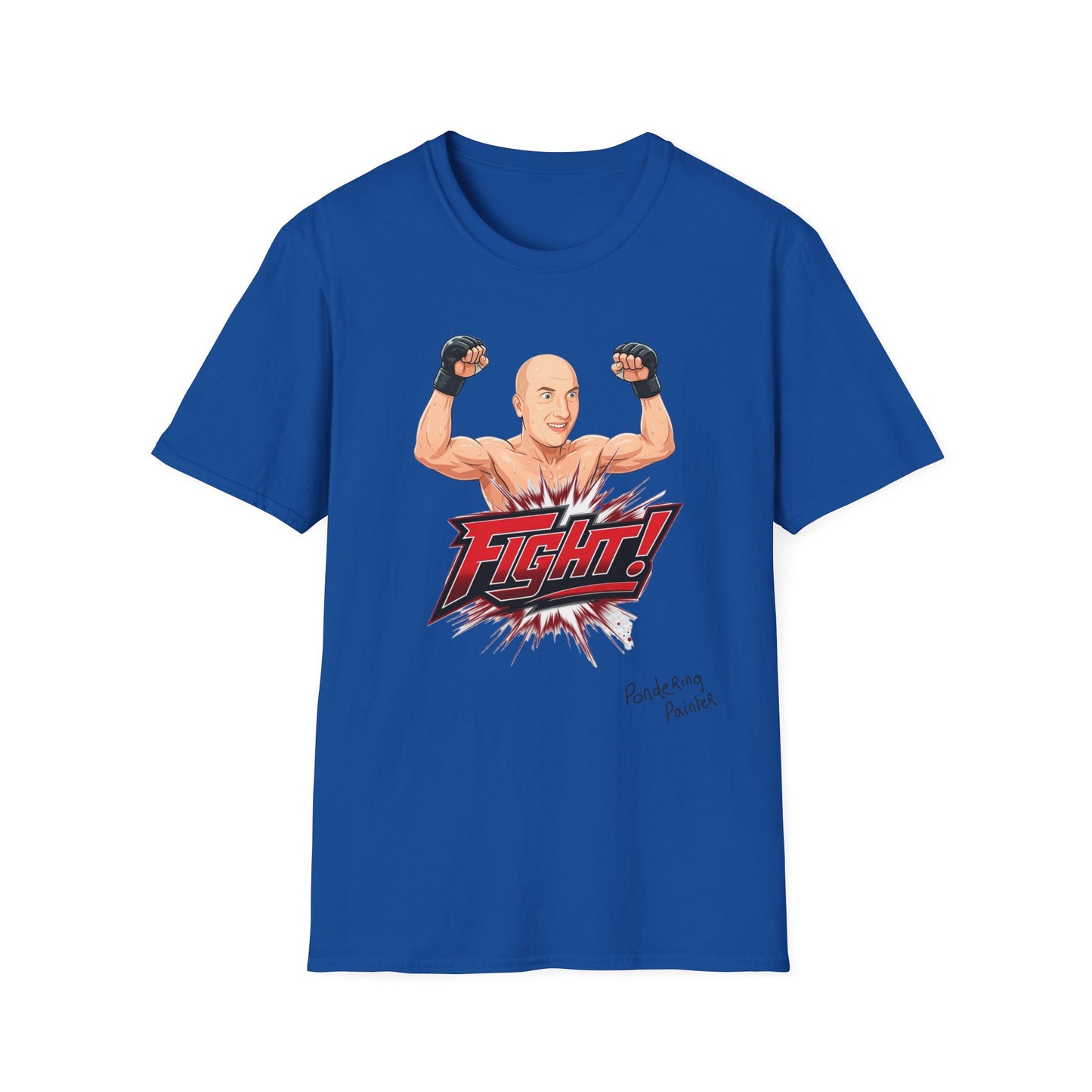 FIGHT! Pondering Painter T-Shirt