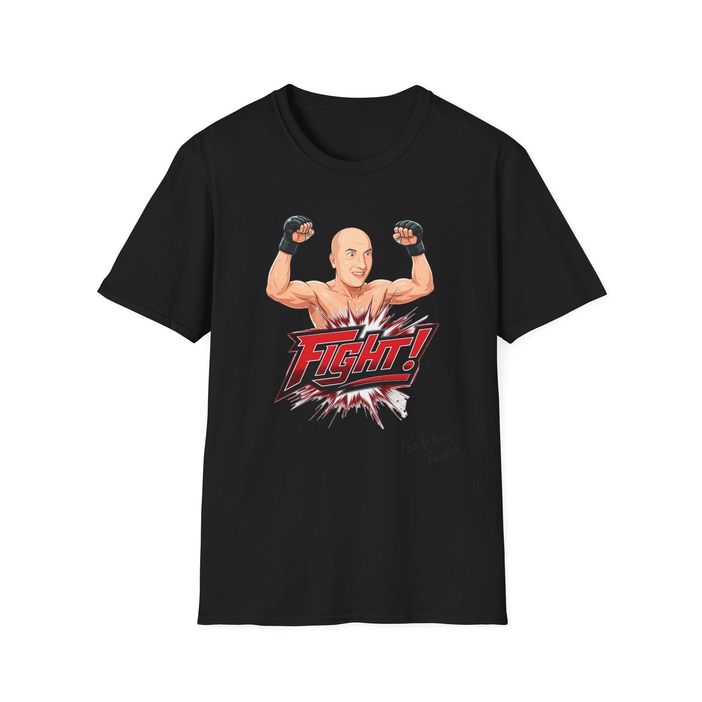 FIGHT! Pondering Painter T-Shirt