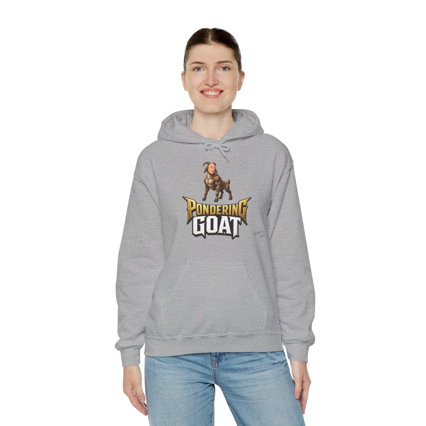 Pondering Goat Hoodie