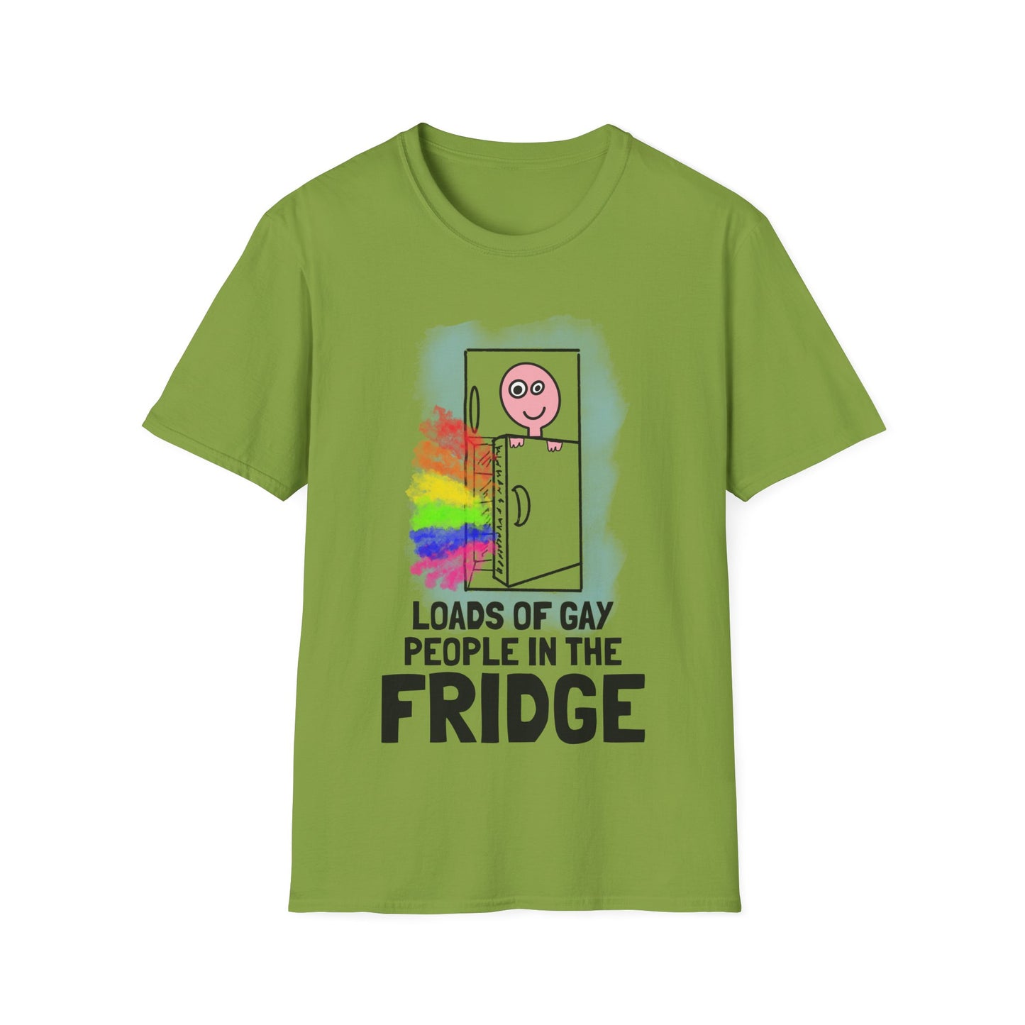 "Loads of Gay People in the Fridge" T-SHIRT