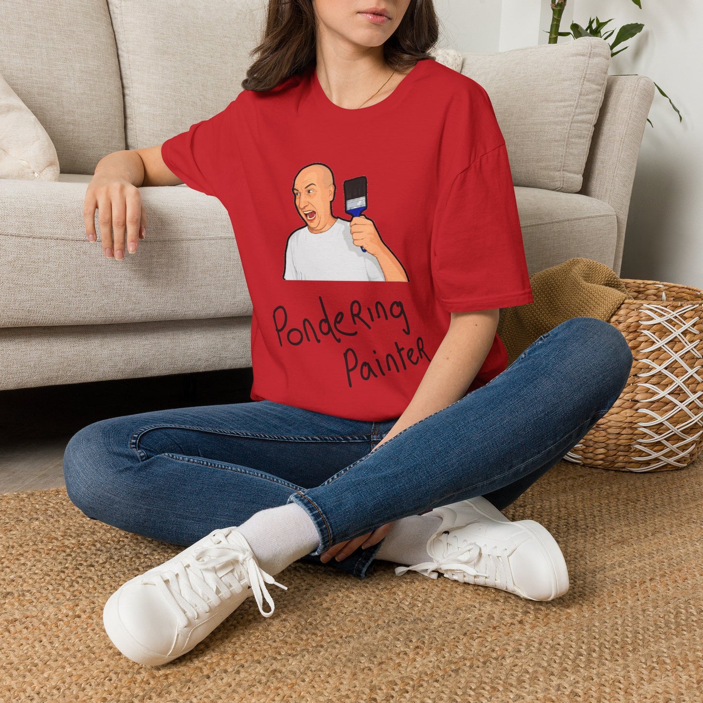 Pondering Painter T-Shirt