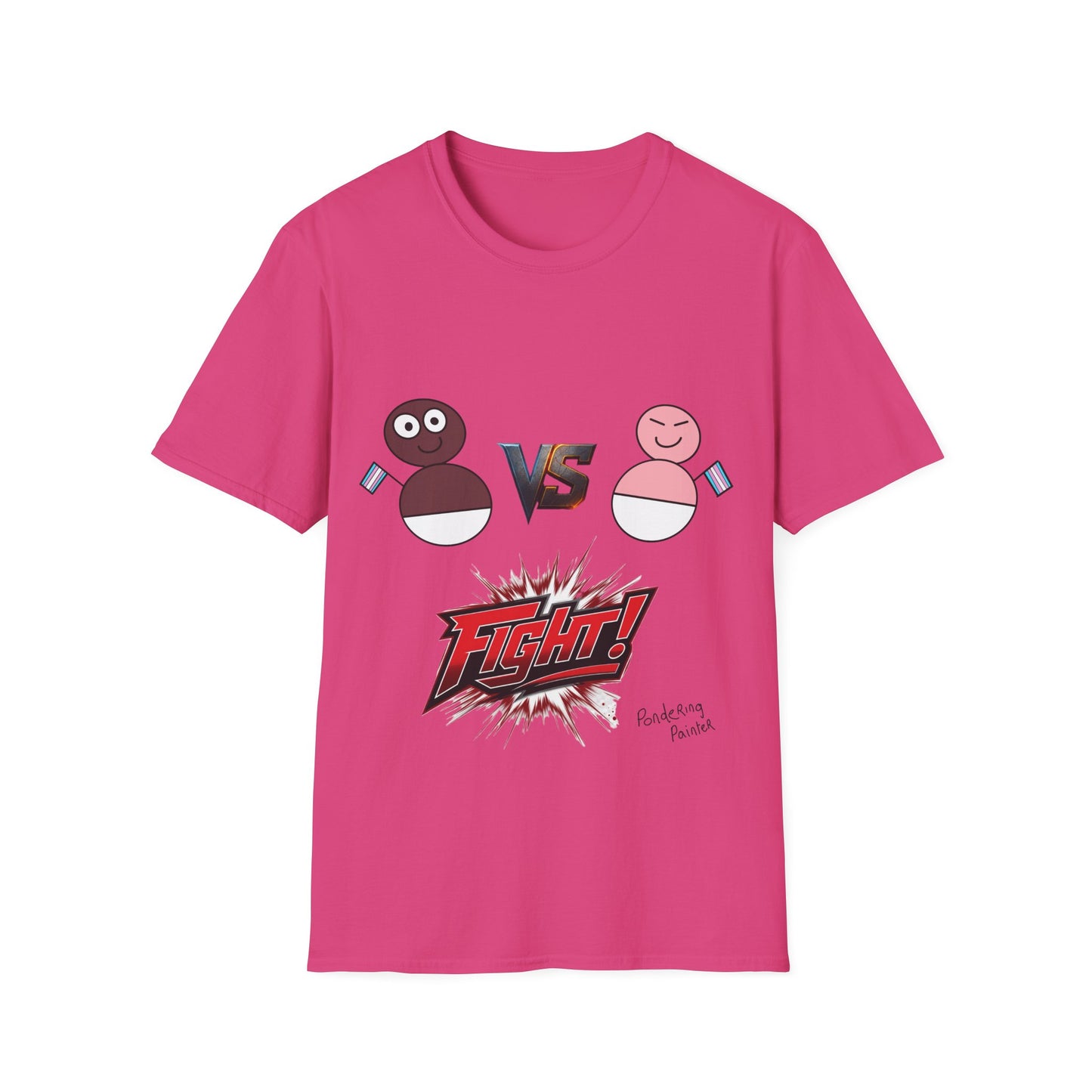 African Transgender Baby VS Chinese Transgender Baby FIGHT T-shirt