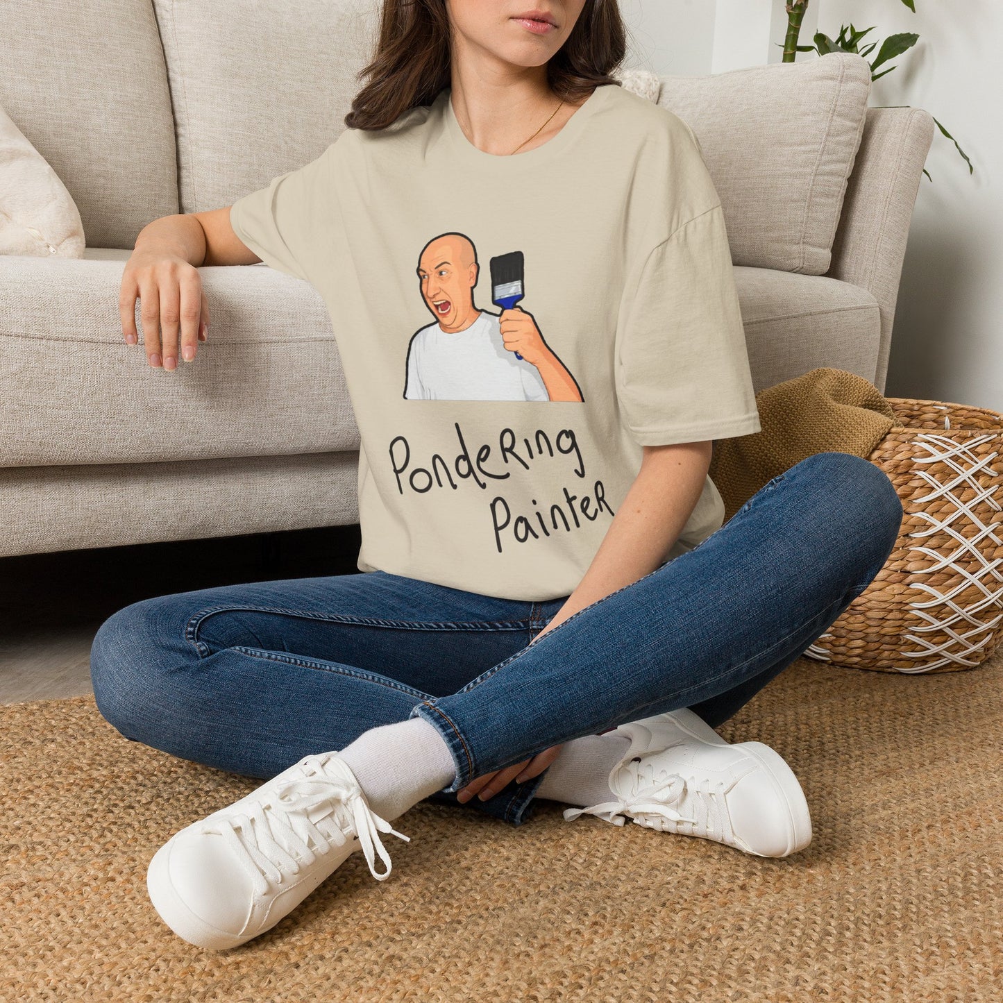 Pondering Painter T-Shirt