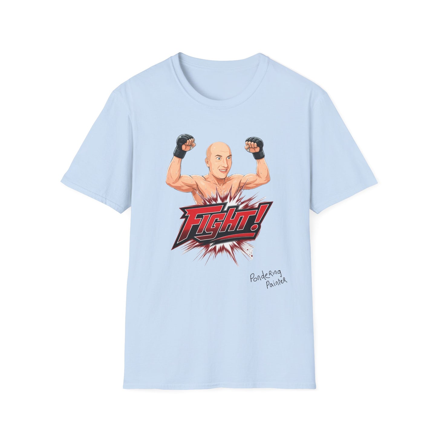 FIGHT! Pondering Painter T-Shirt