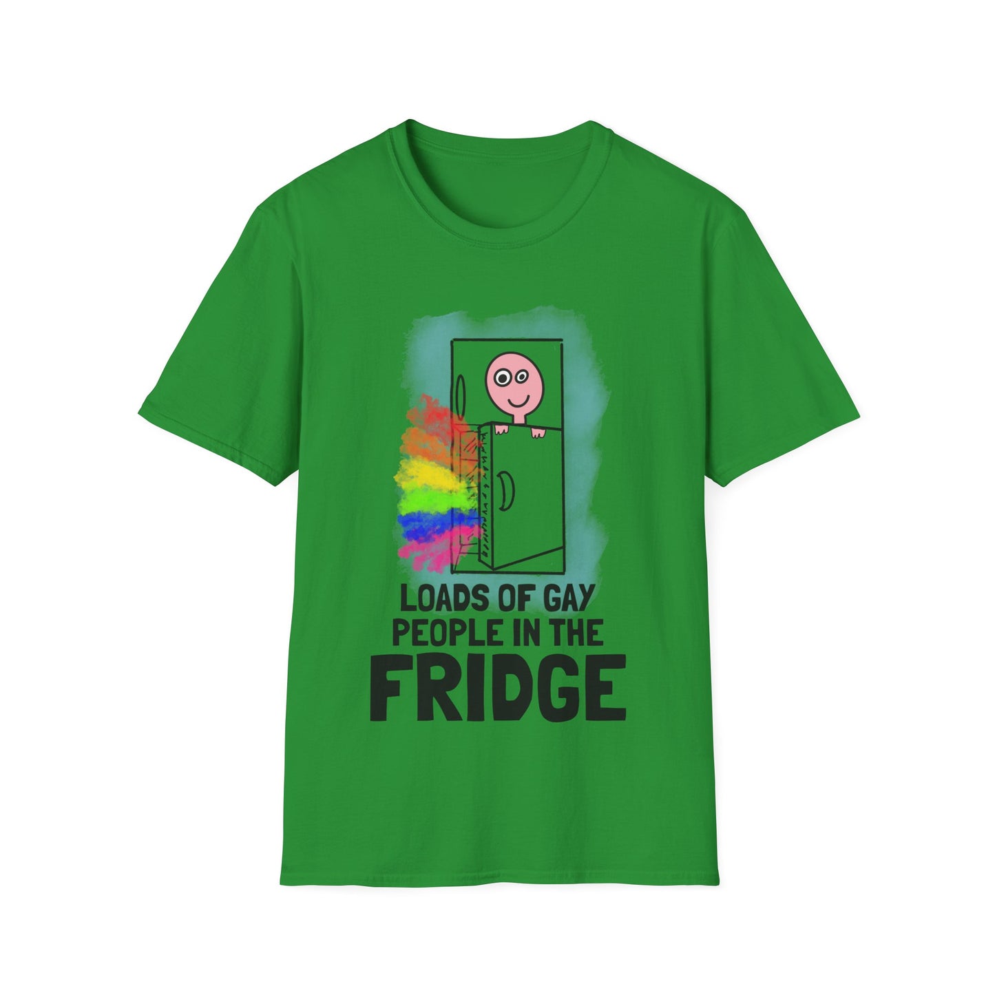 "Loads of Gay People in the Fridge" T-SHIRT