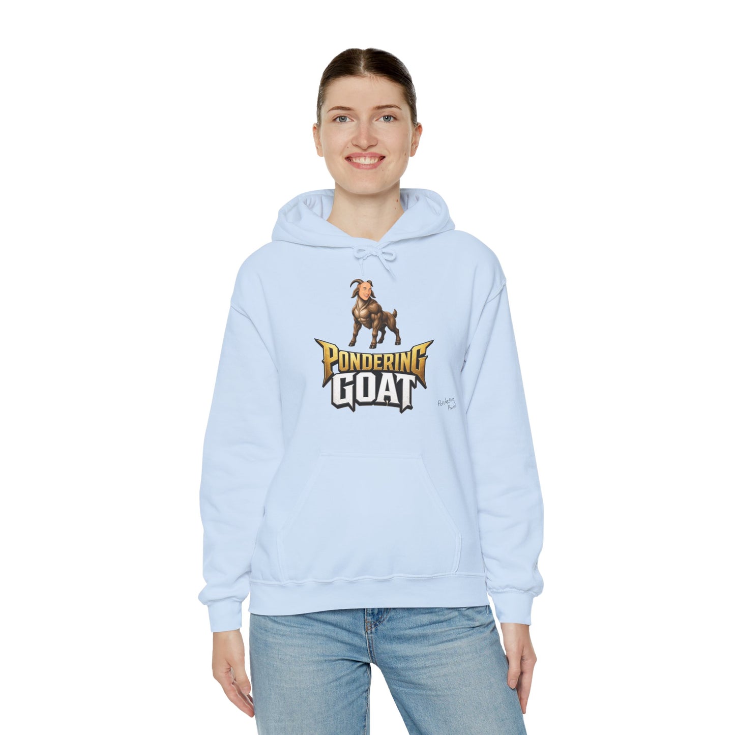 Pondering Goat Hoodie
