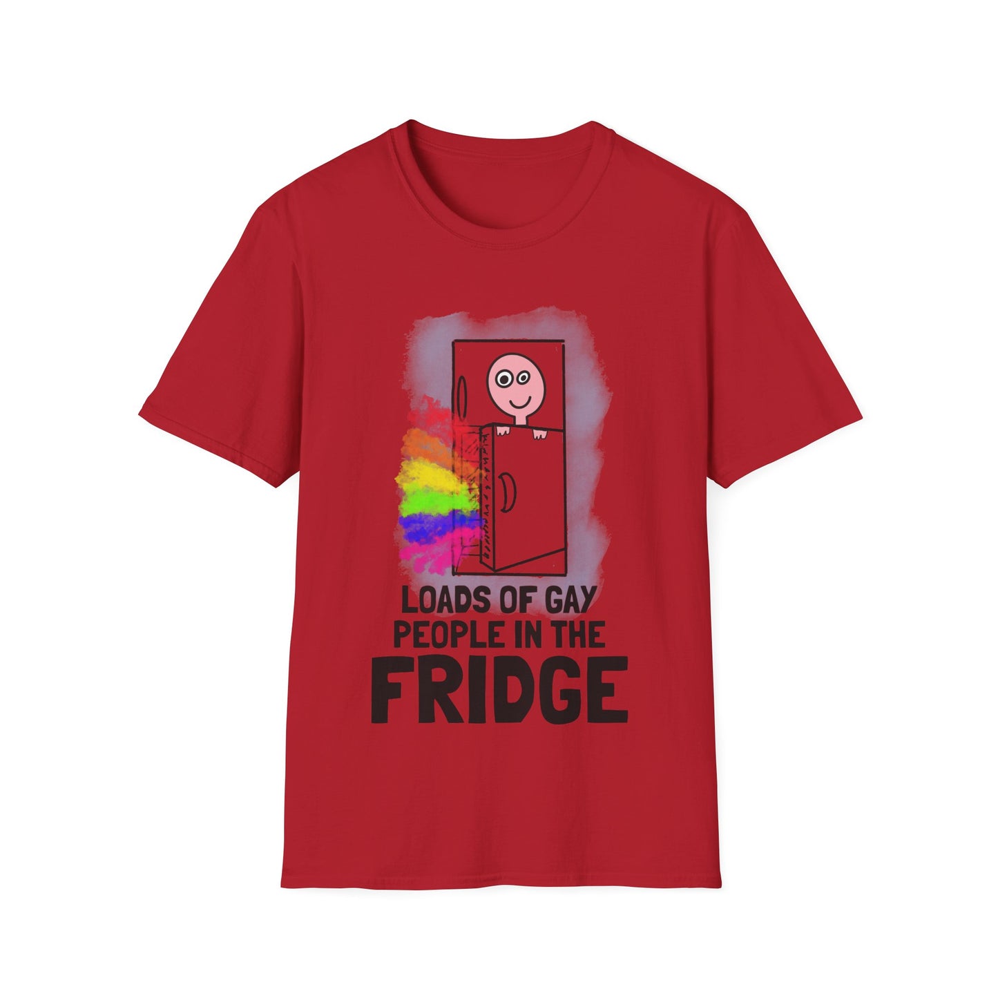 "Loads of Gay People in the Fridge" T-SHIRT