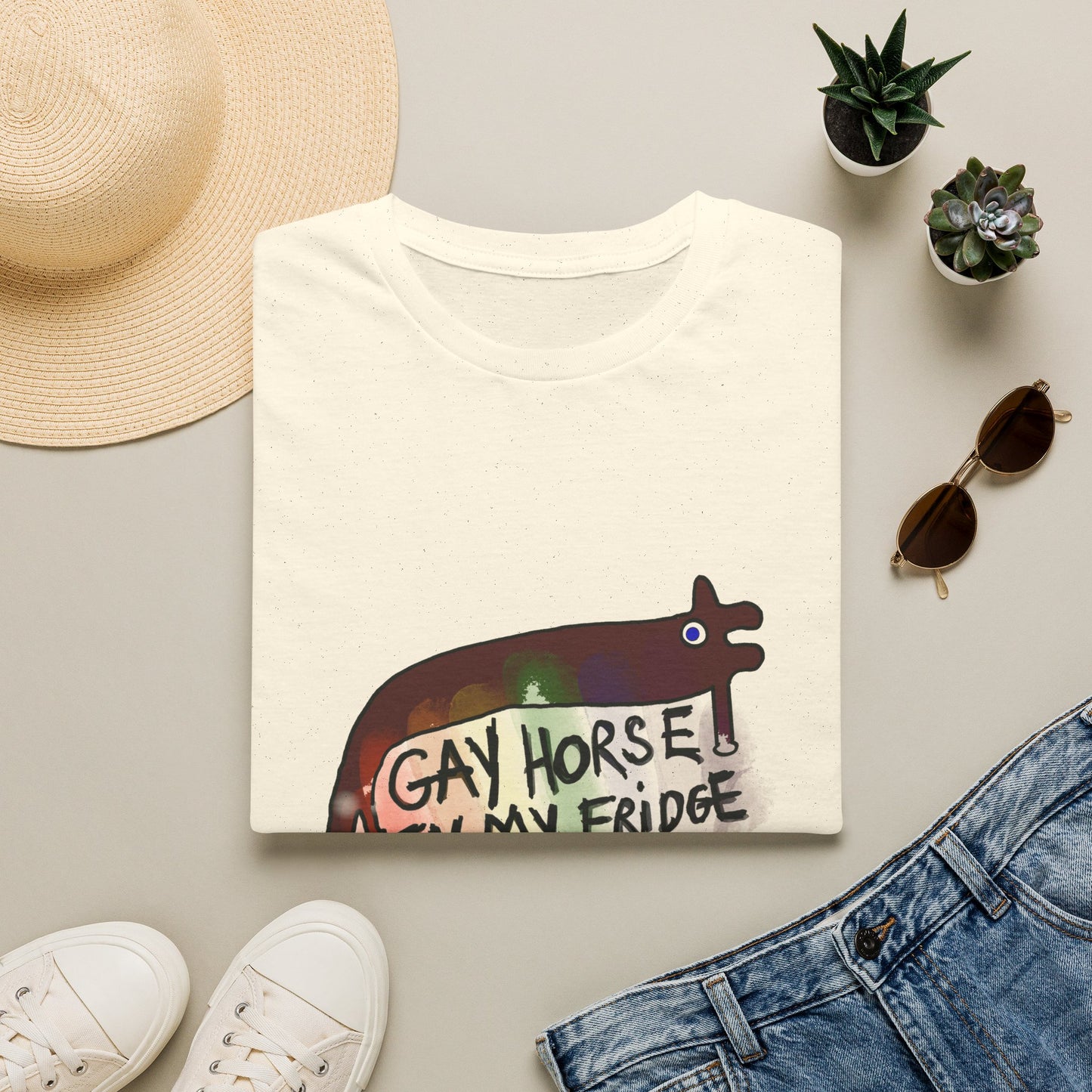 Gay Horse in My Fridge T-Shirt