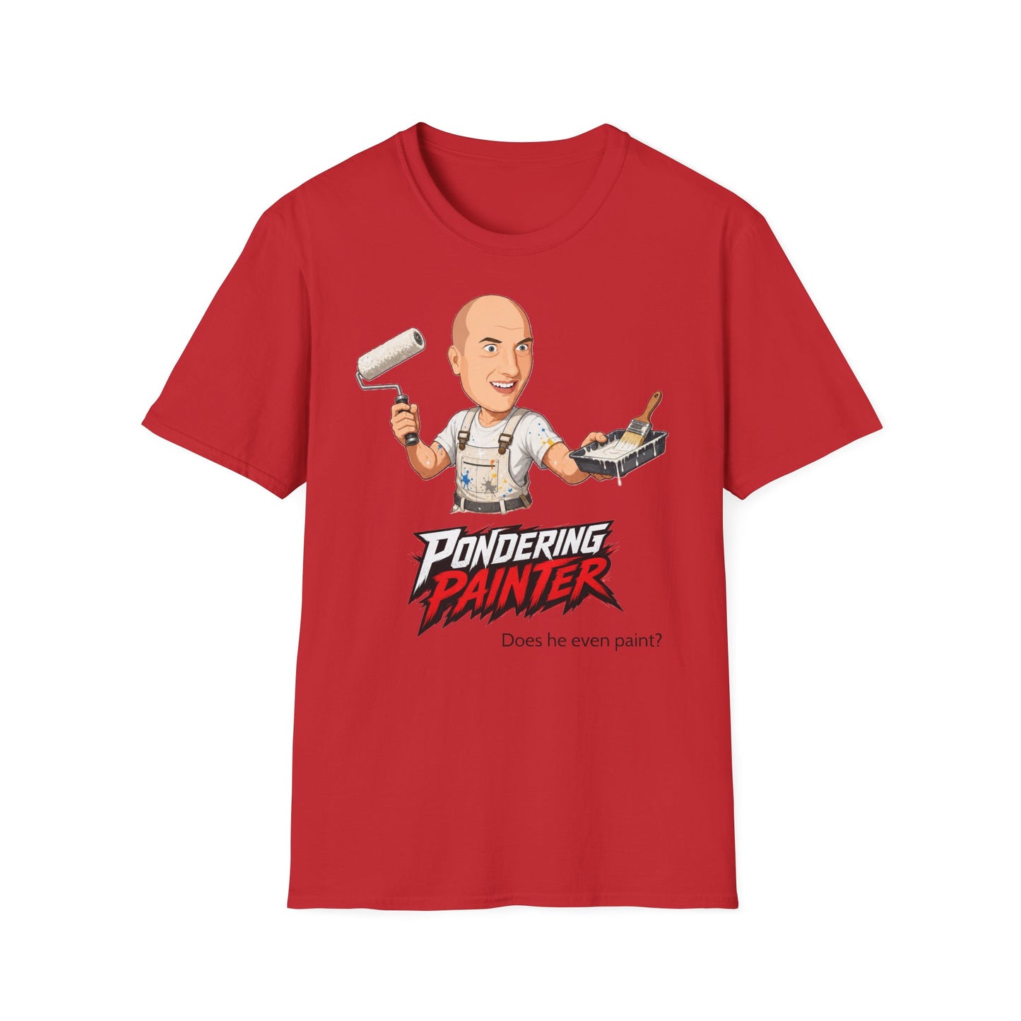 Pondering Painter actually painting T-Shirt