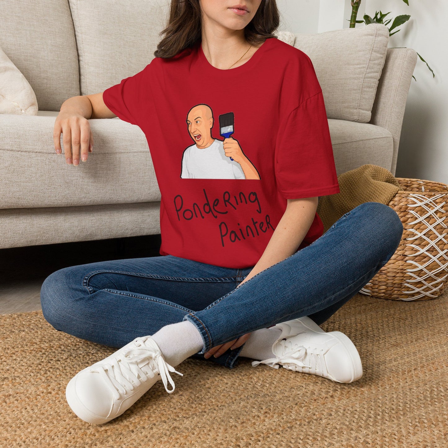 Pondering Painter T-Shirt